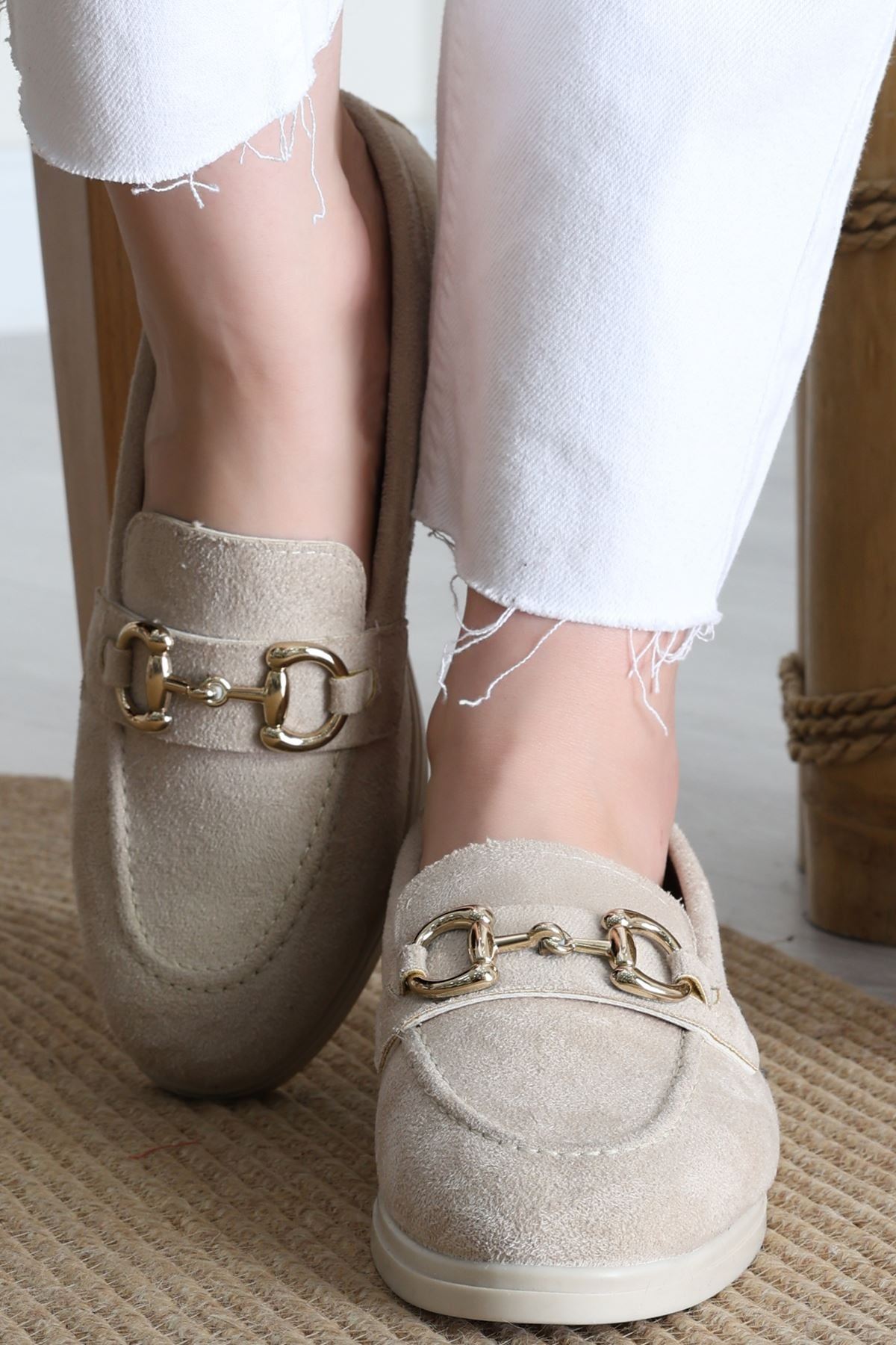 Loafer Günlük Ayakkabı Süetten - 18200.1846.