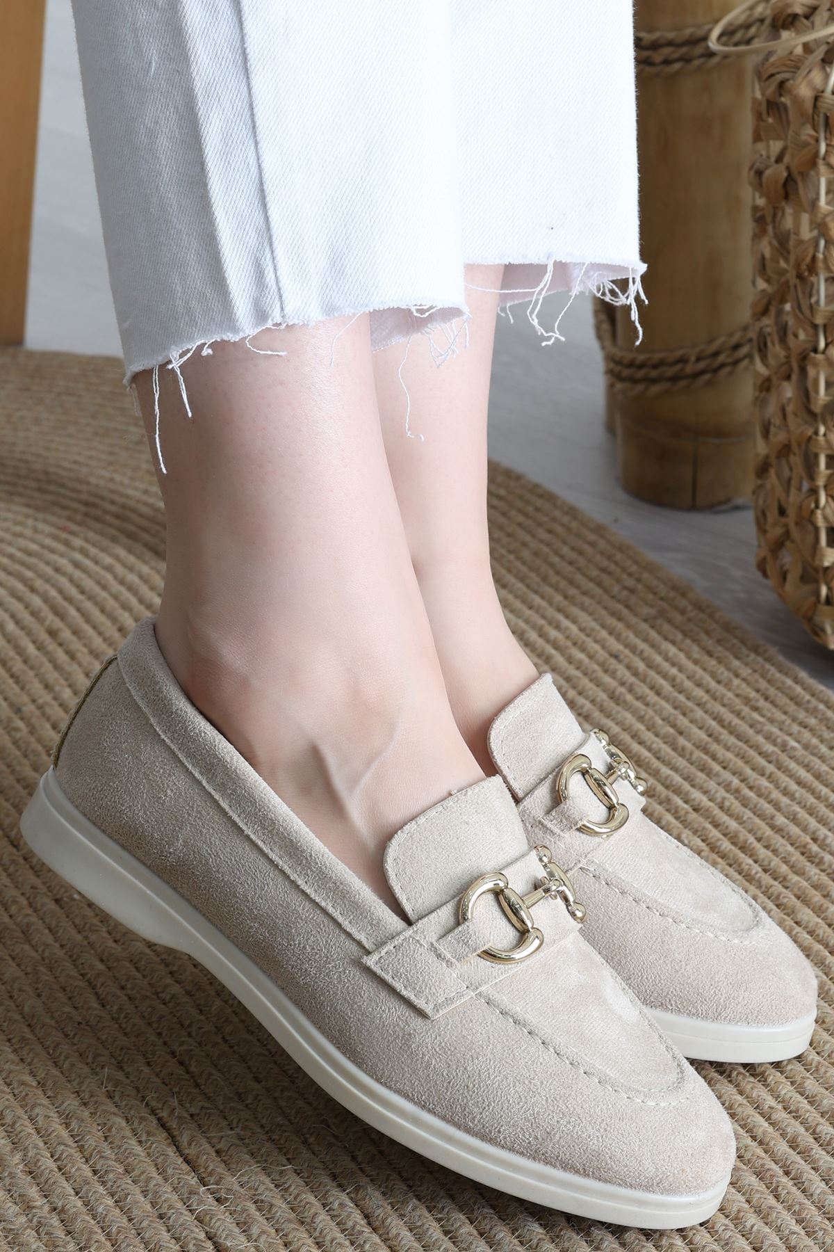 Loafer Günlük Ayakkabı Süetten - 18200.1846.