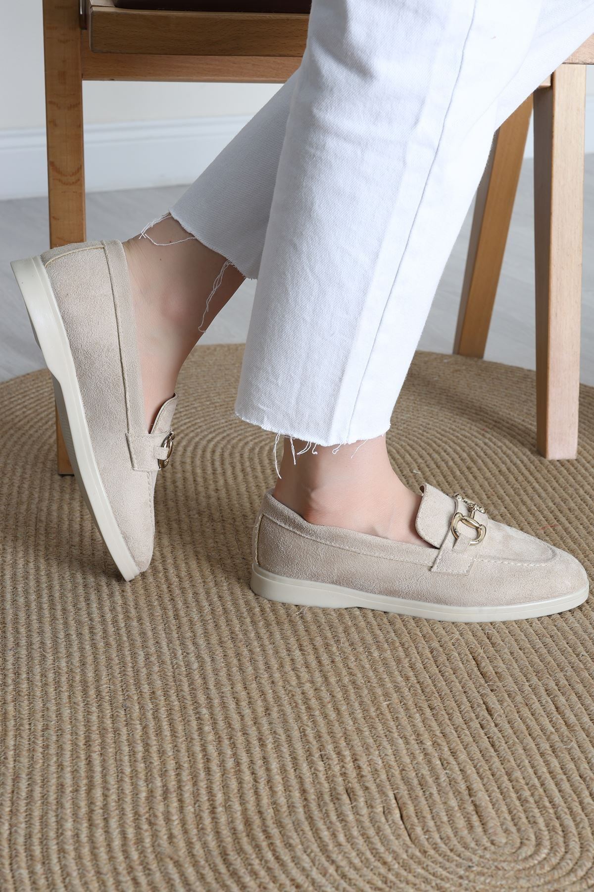 Loafer Günlük Ayakkabı Süetten - 18200.1846.