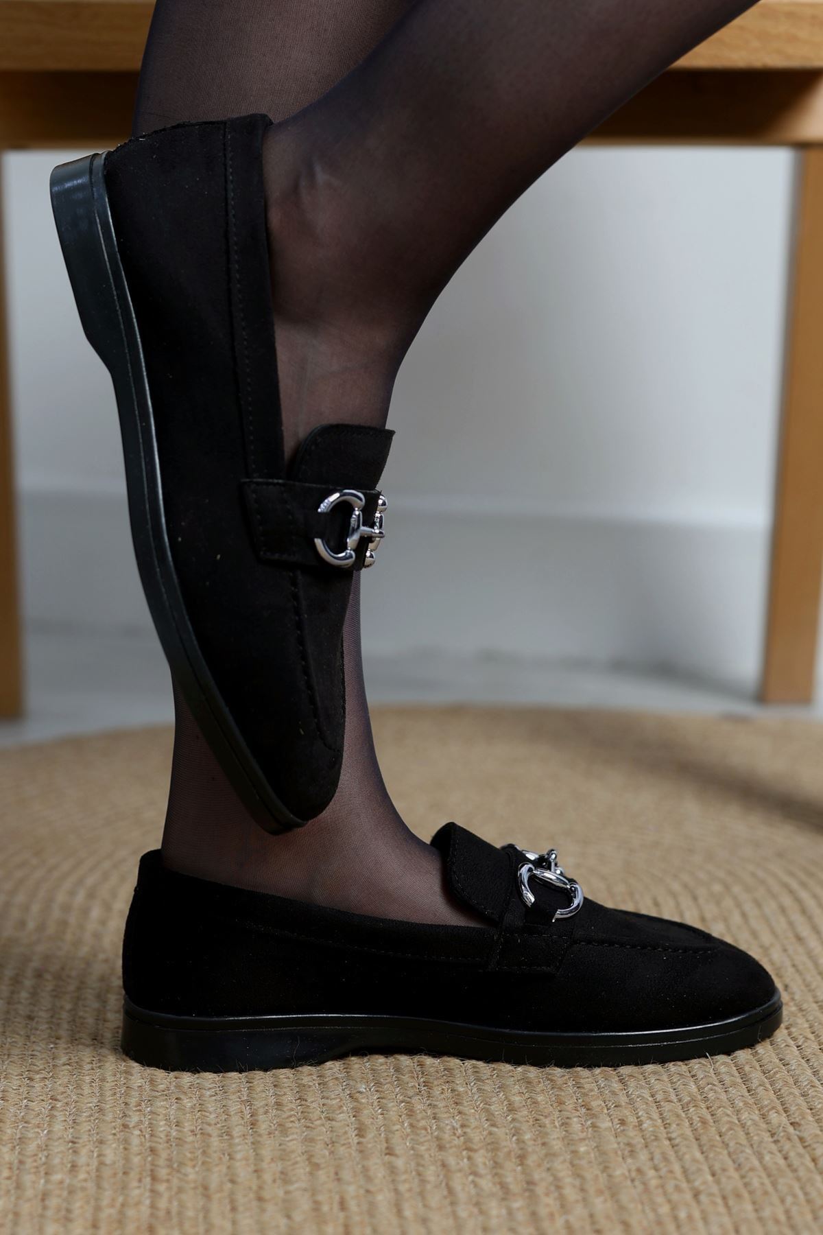 Loafer Günlük Ayakkabı Süetsiyah - 18200.1846.