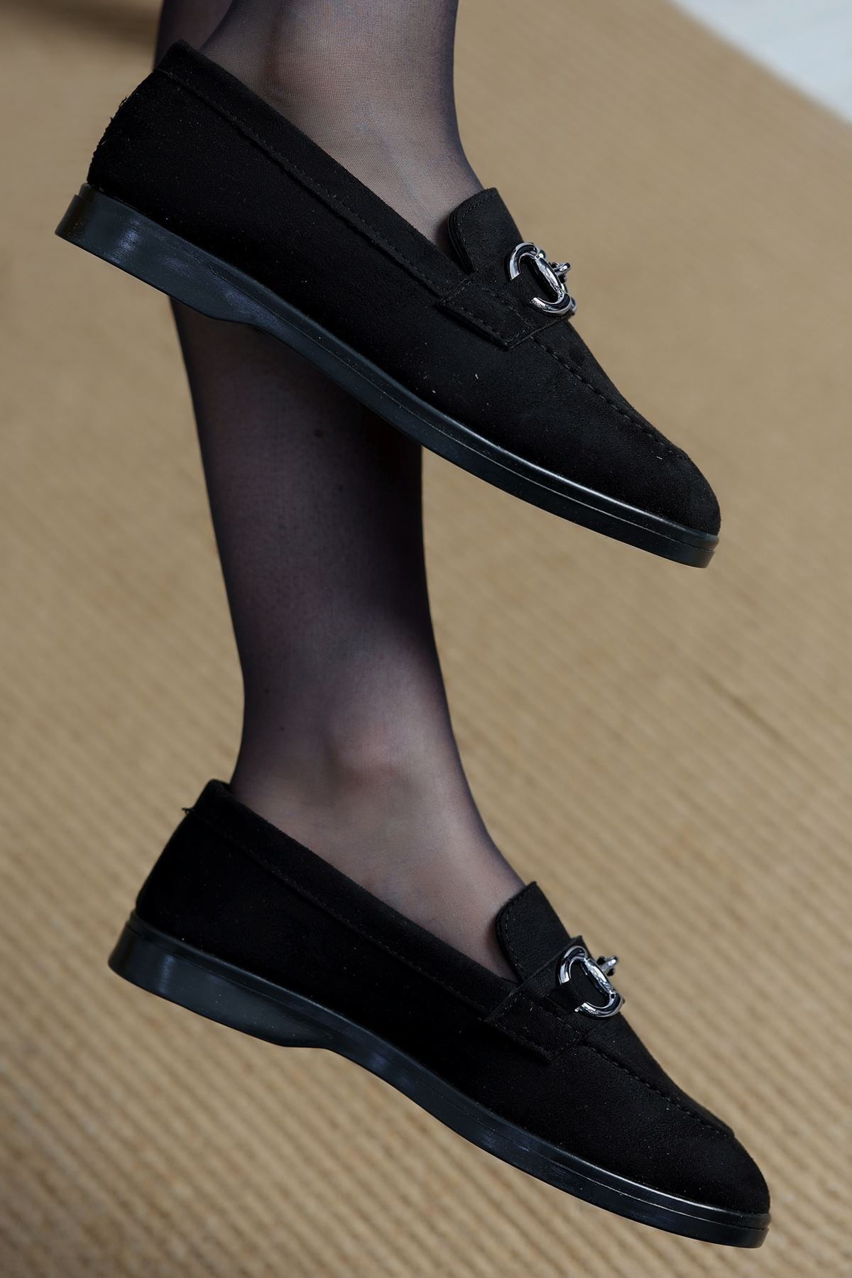Loafer Günlük Ayakkabı Süetsiyah - 18200.1846.