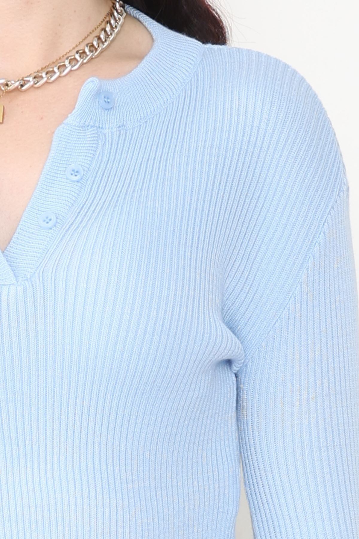 Düğmeli Triko Bebemavi - 42697.2043.