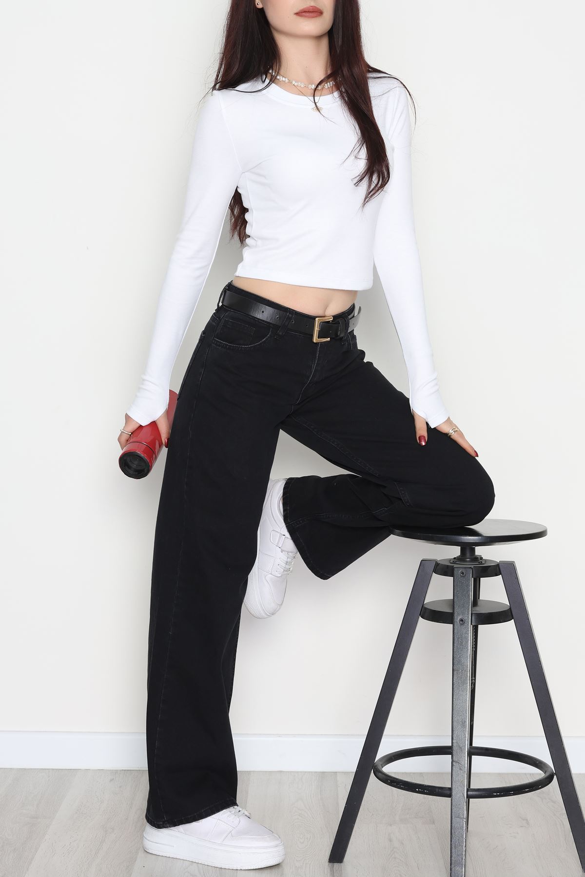 Palazzo Kot Pantolon Koyufüme - 31590.1904.