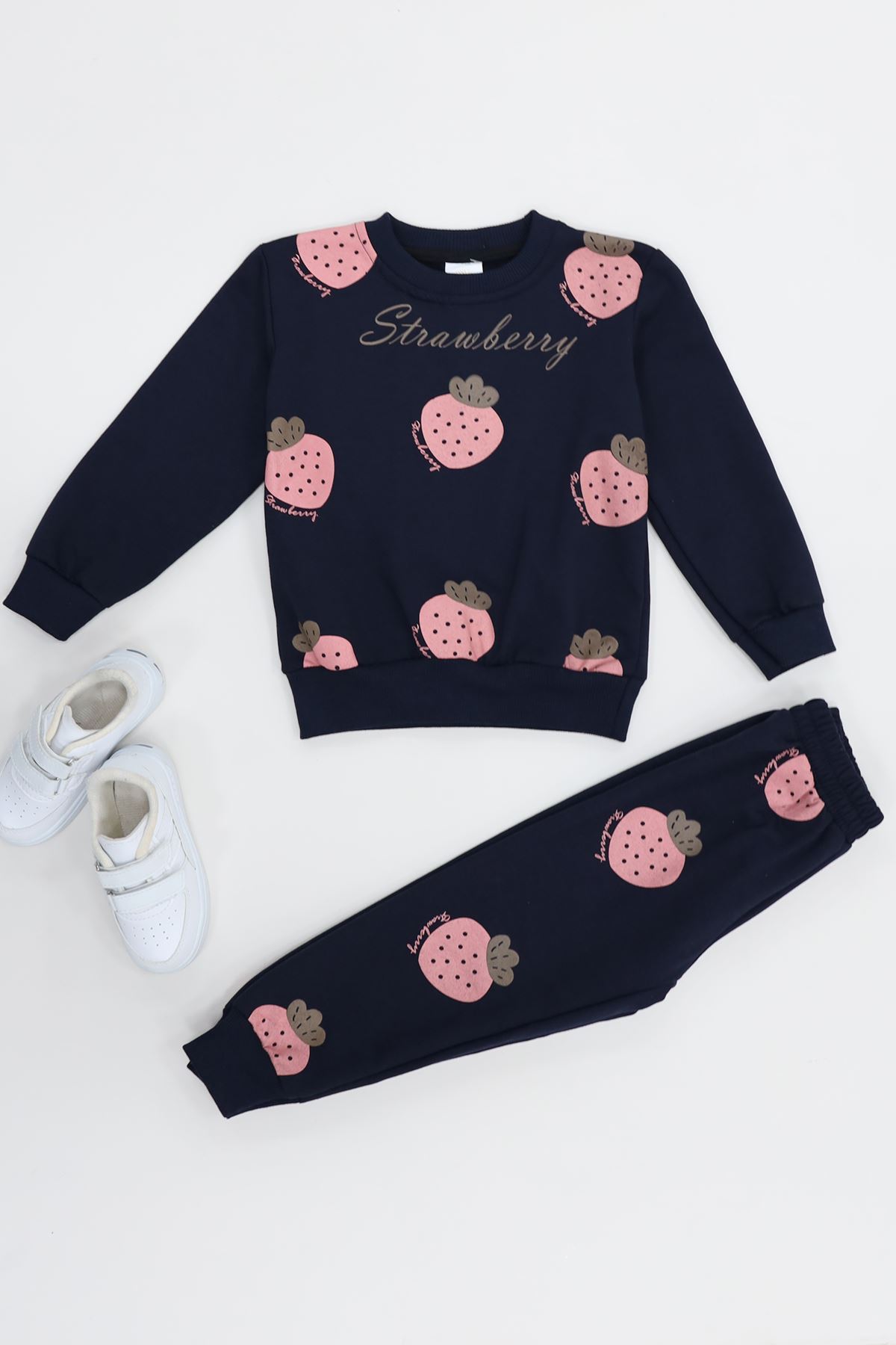 4-10 Yaş İki İp Şardonlu İkili Takım Lacivert - 52114.1776.