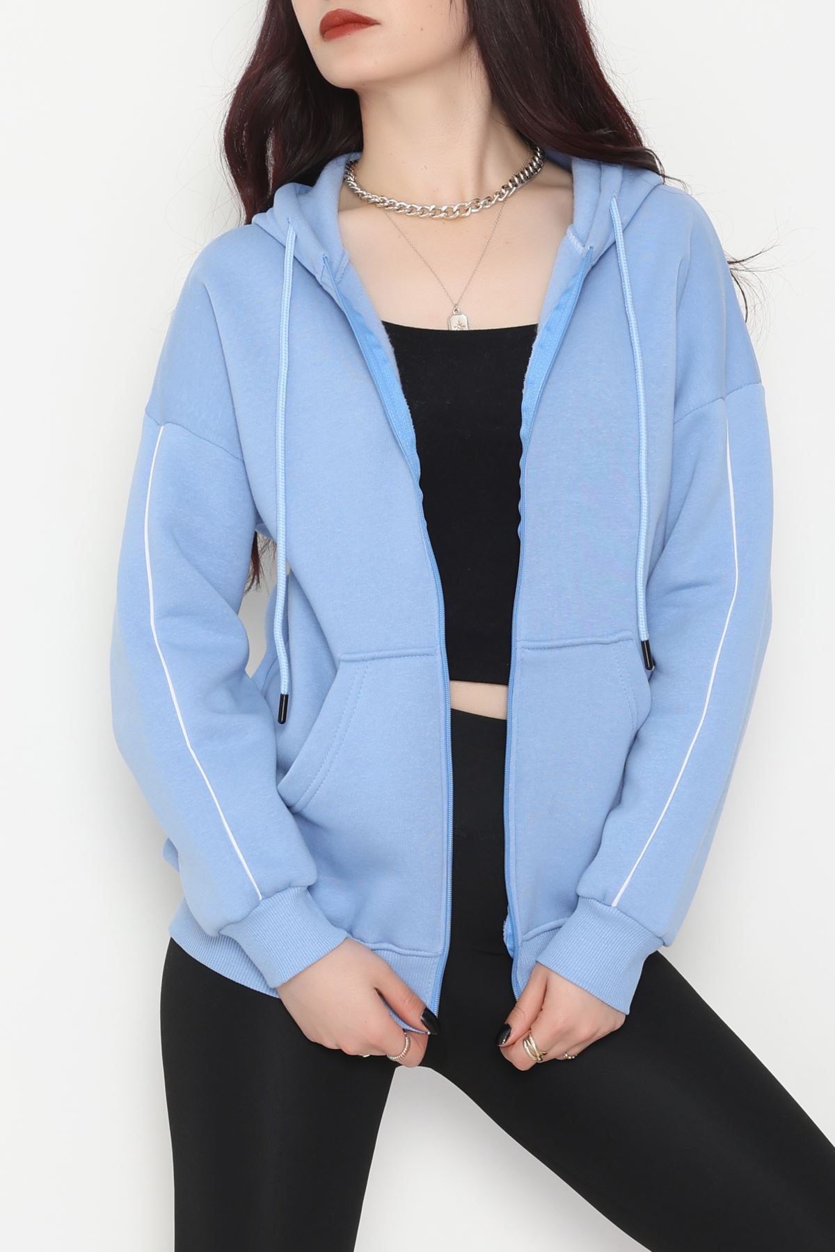 3 İplik Oversize Biyeli Sweat Bebemavi - 42503.1878.