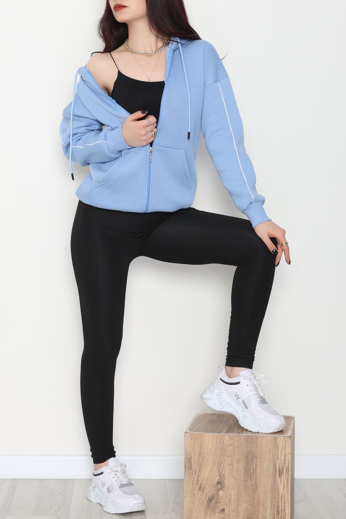 3 İplik Oversize Biyeli Sweat Bebemavi - 42503.1878.