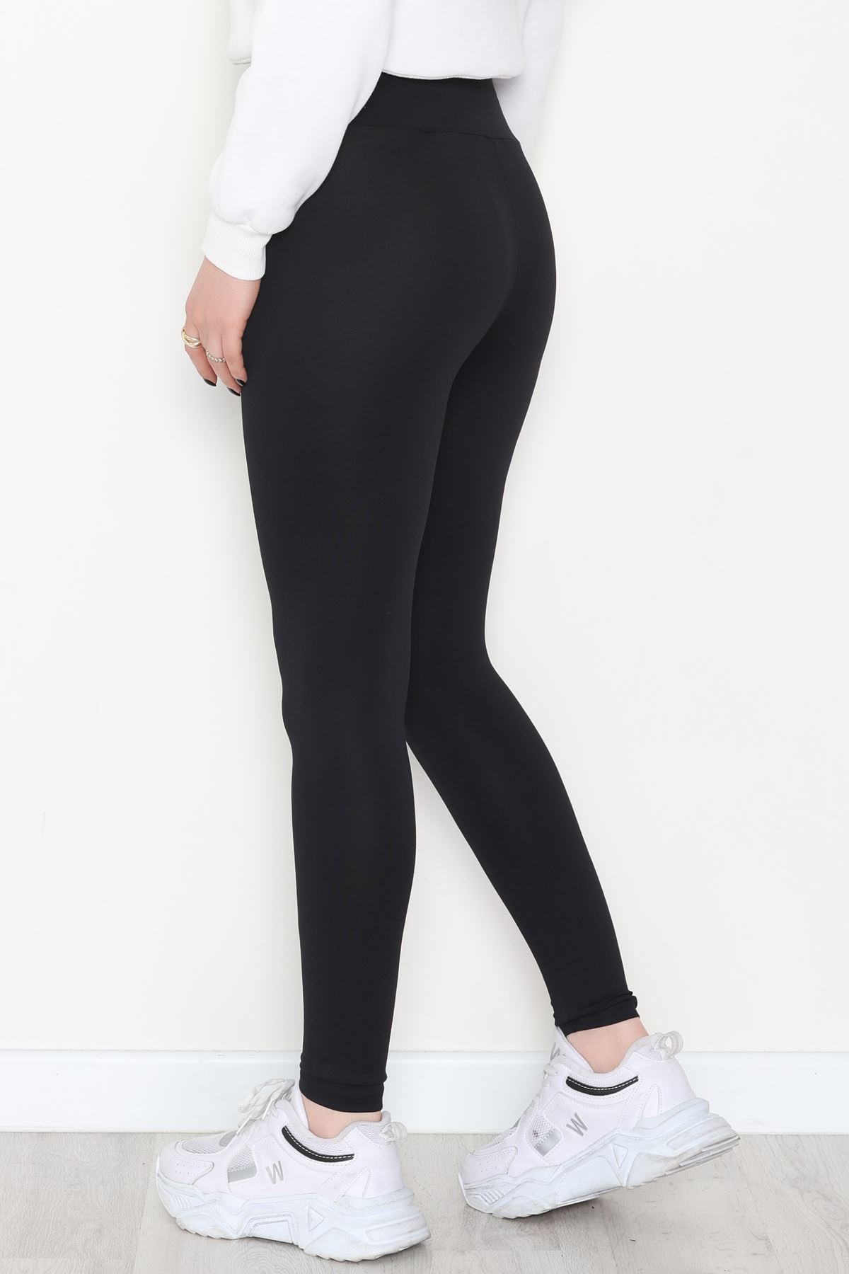 Polyamid Kumaş Tayt Siyah - 42744.1871.