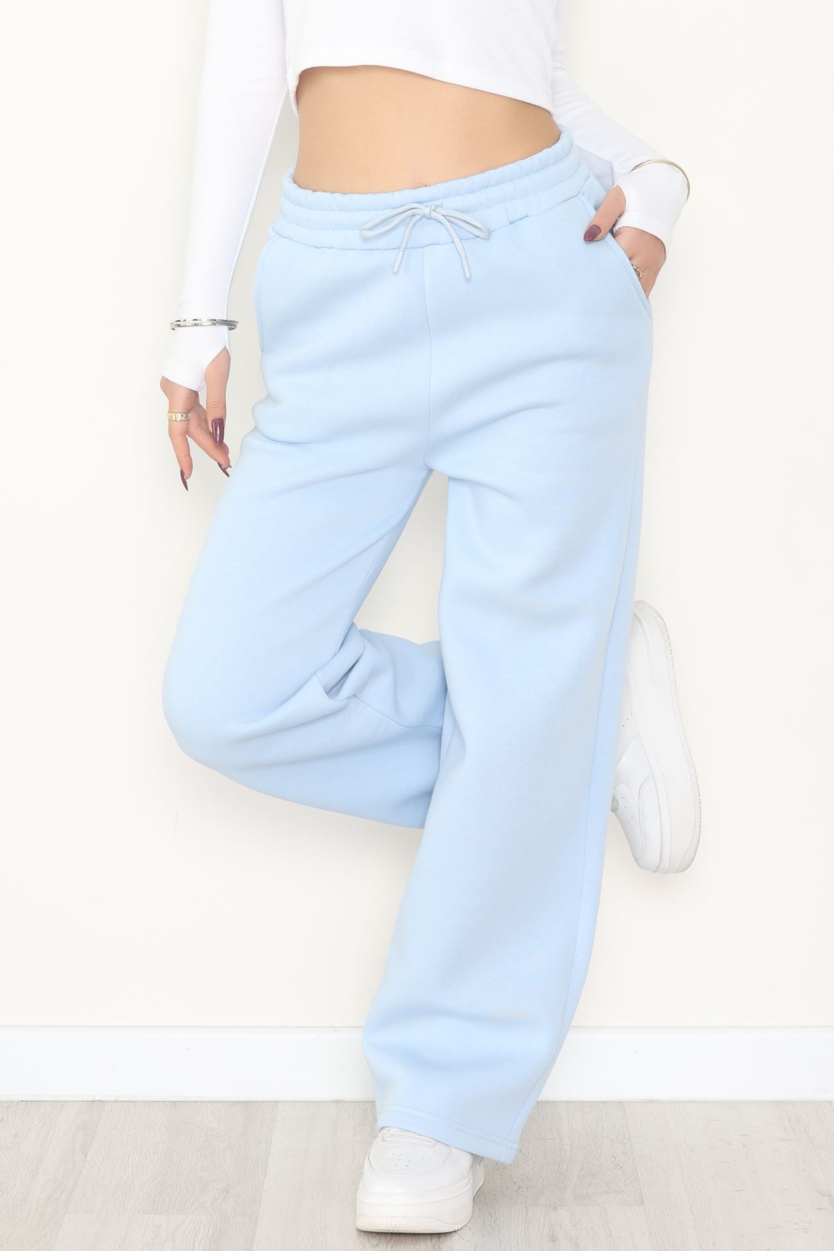 Palazzo 3 İplik Eşofman Altı Bebemavi - 6000.1247.