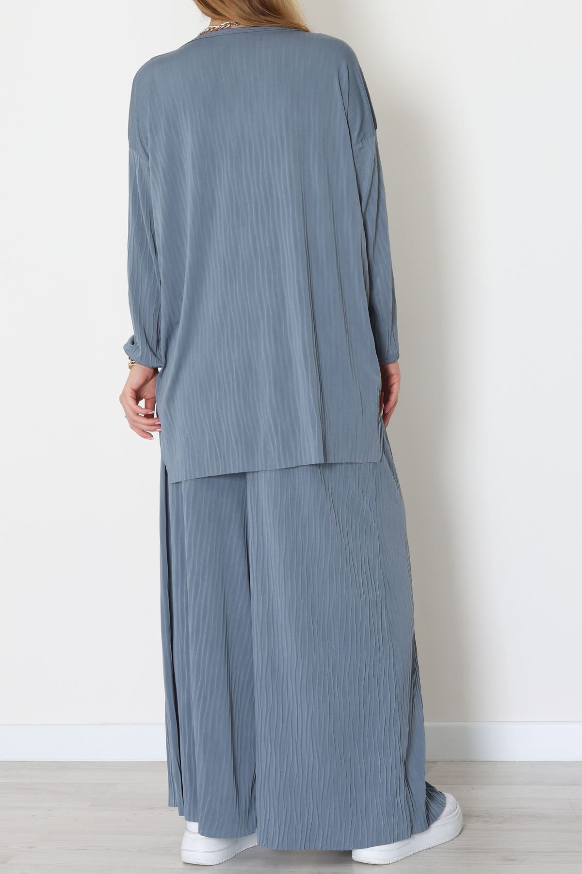 Sandy Crash Kumaş İkili Takım Gri - 42667.1949.