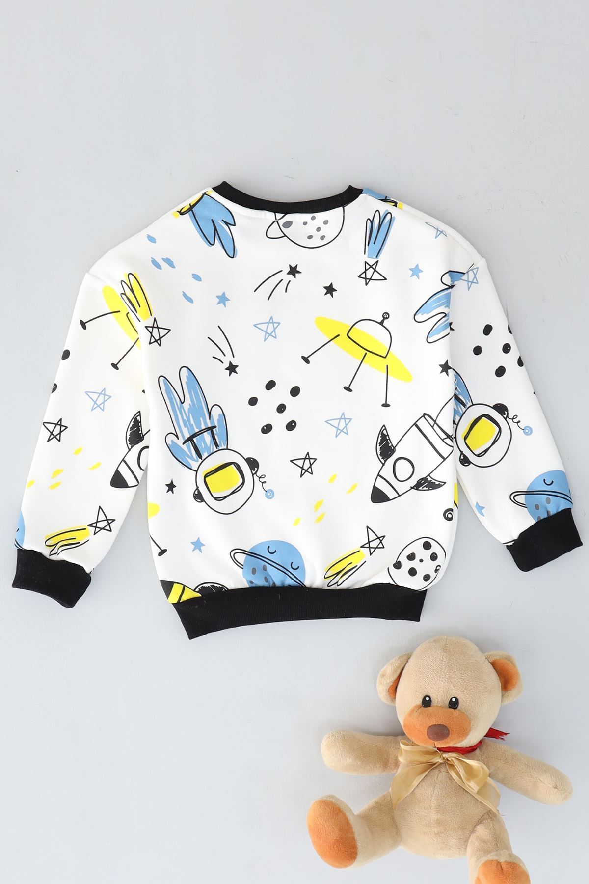 3-7 Yaş Çocuk Sweat Siyah - 225531.1576.