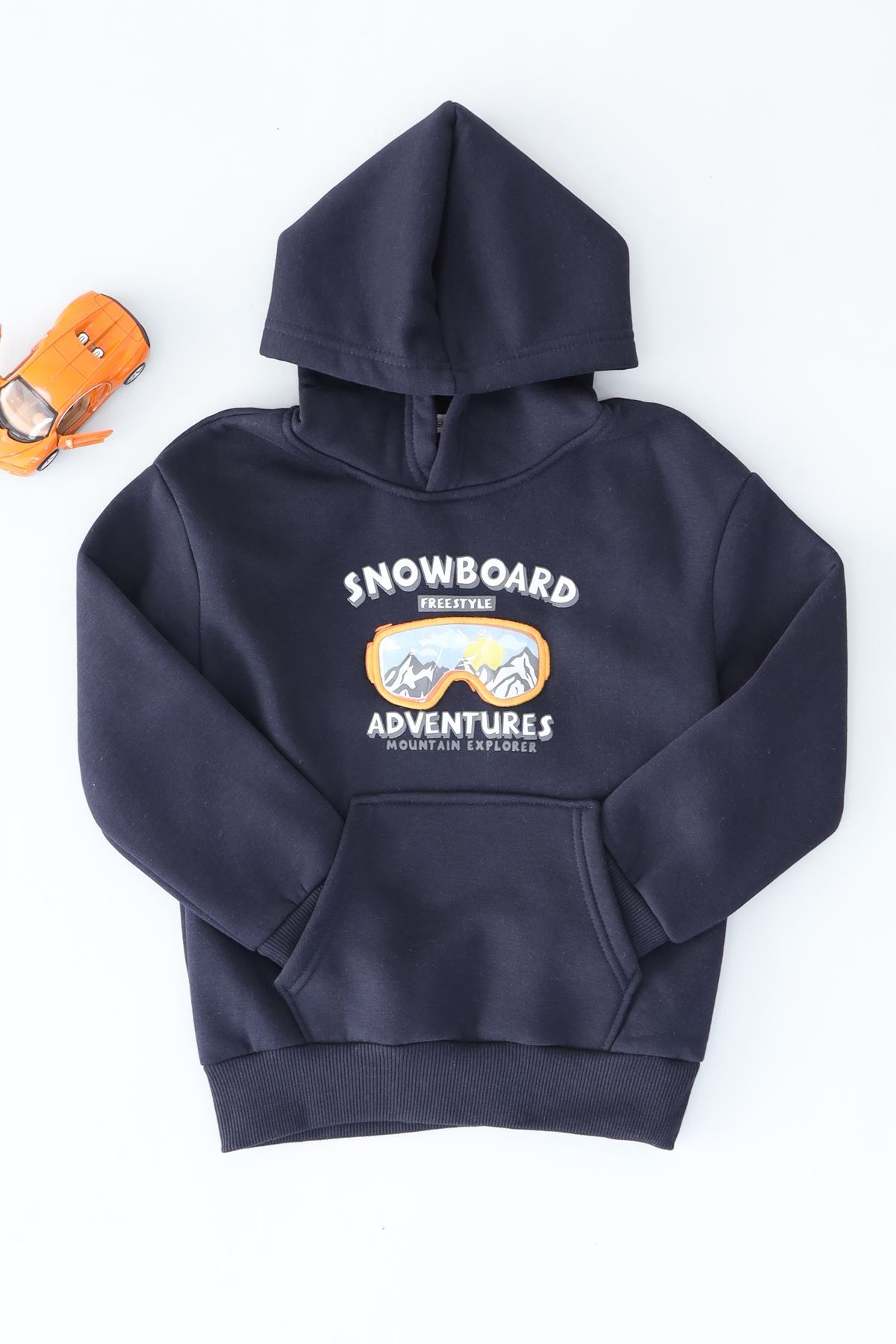 6-9 Yaş 3 İplik Şardonlu Sweat Laci - 2264234.1576.