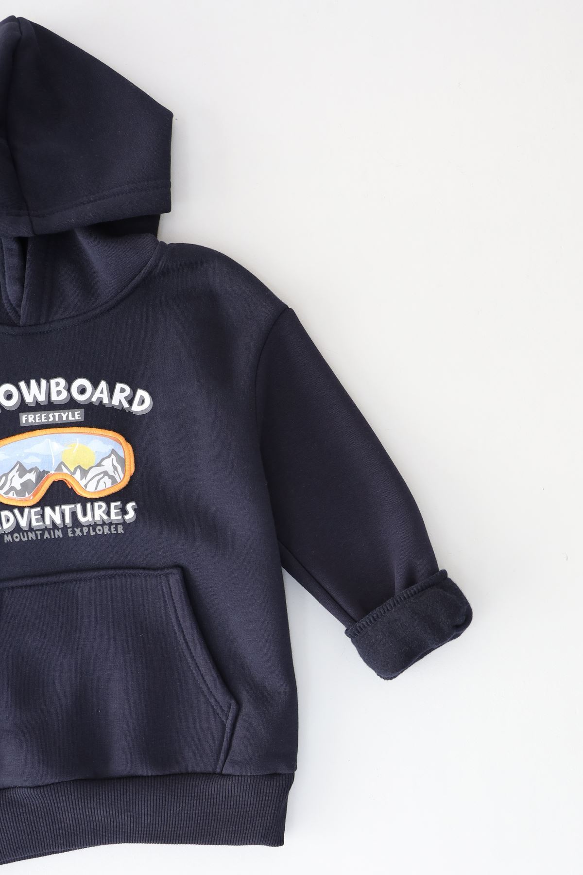 6-9 Yaş 3 İplik Şardonlu Sweat Laci - 2264234.1576.