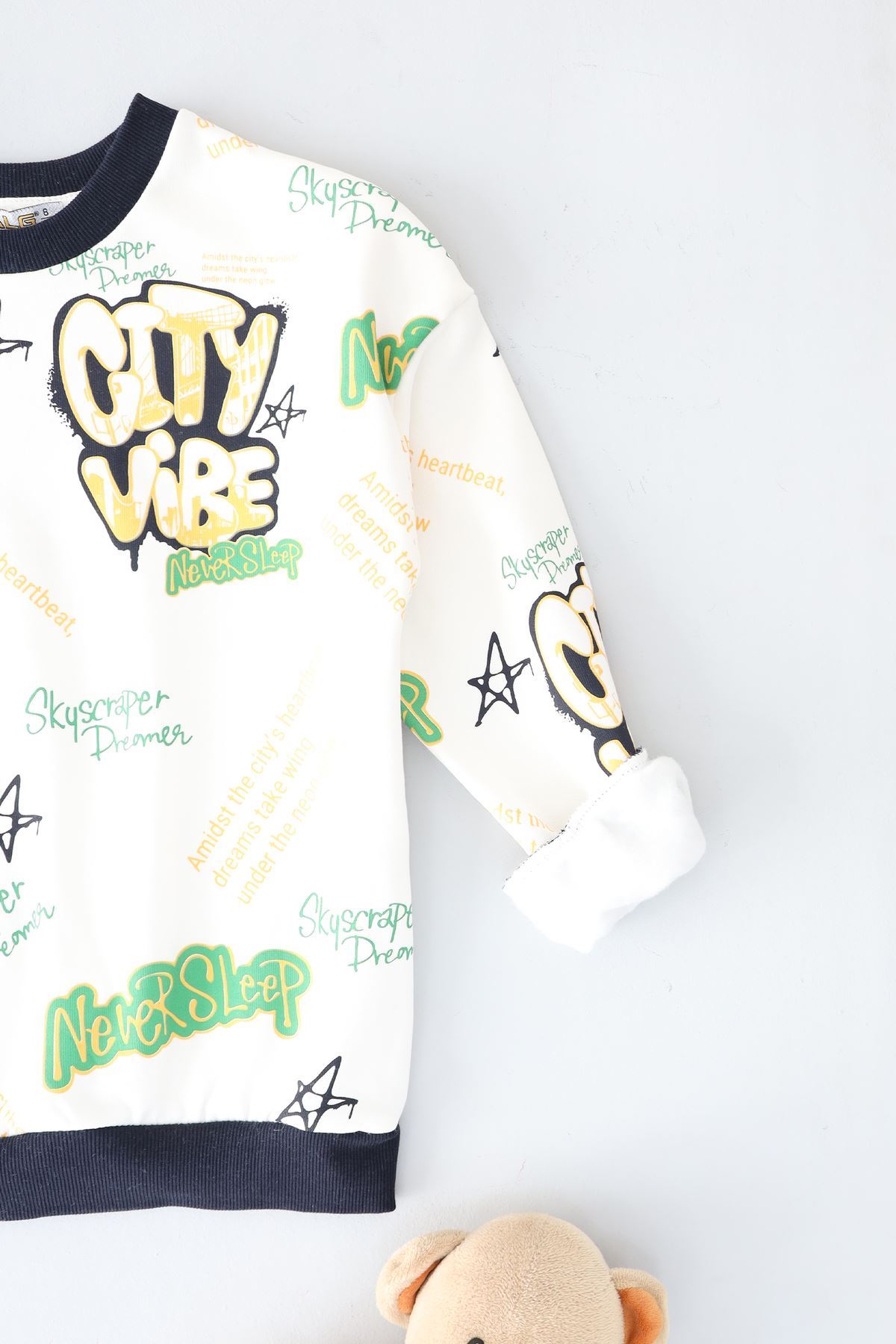 8-12 Yaş Çocuk Sweat Lacivert - 325545.1576.