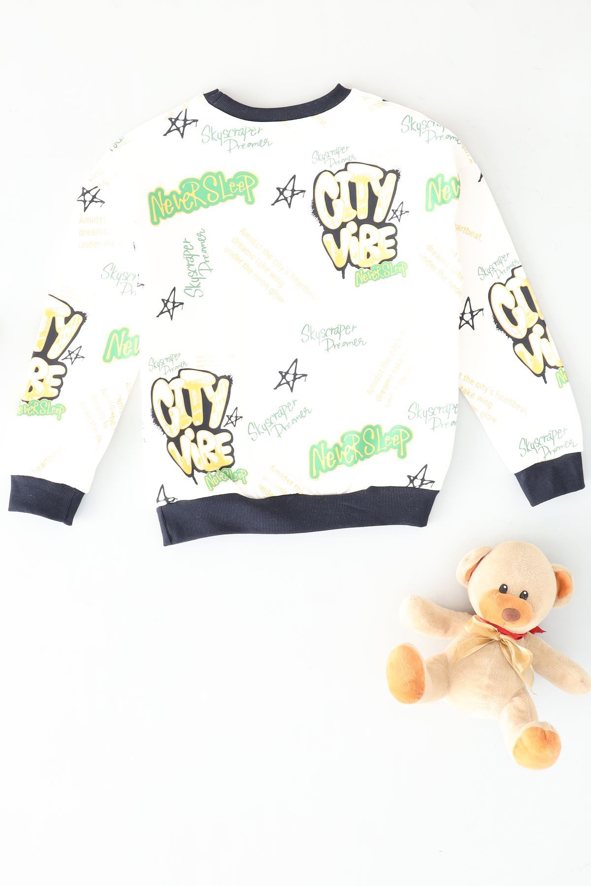 8-12 Yaş Çocuk Sweat Lacivert - 325545.1576.