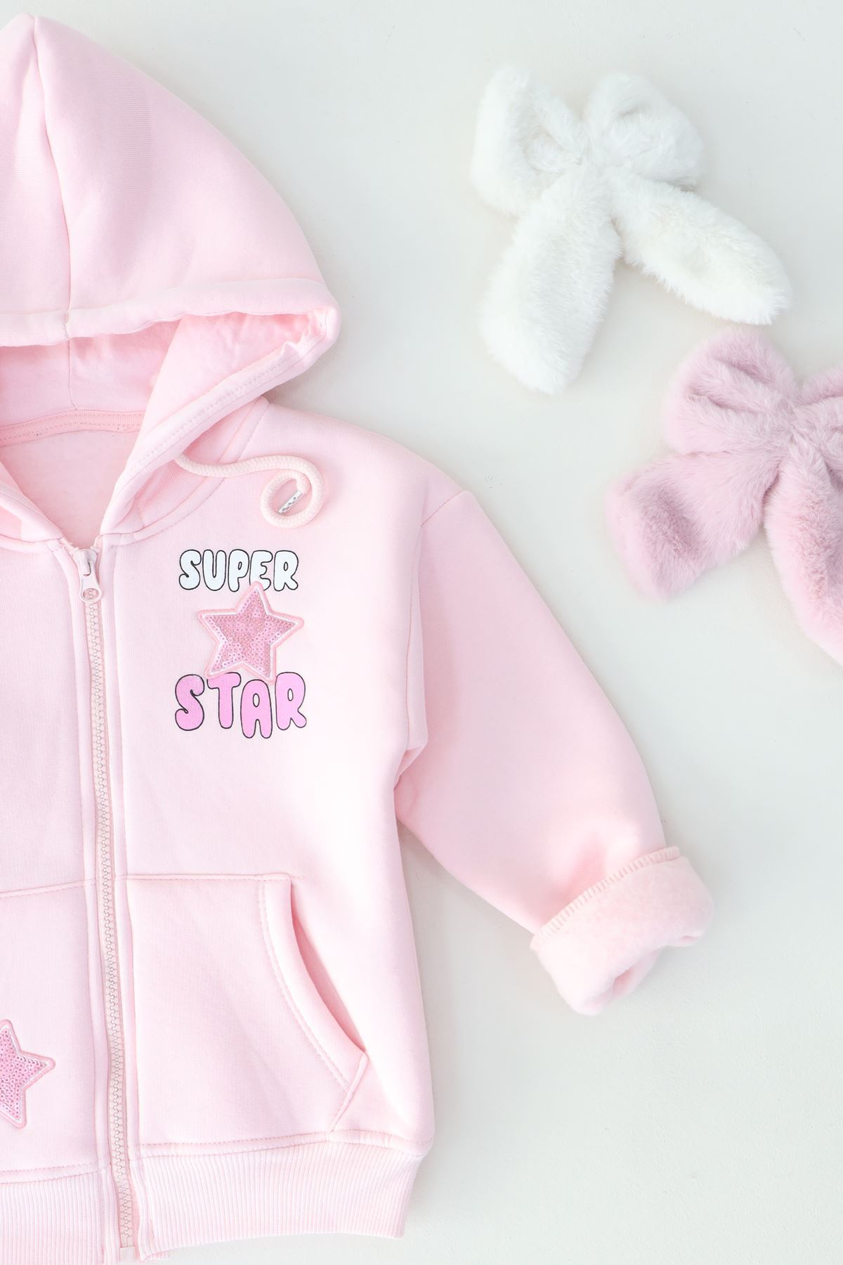 5-8 Yaş Çocuk Sweat Pudra - 6264345.1576.