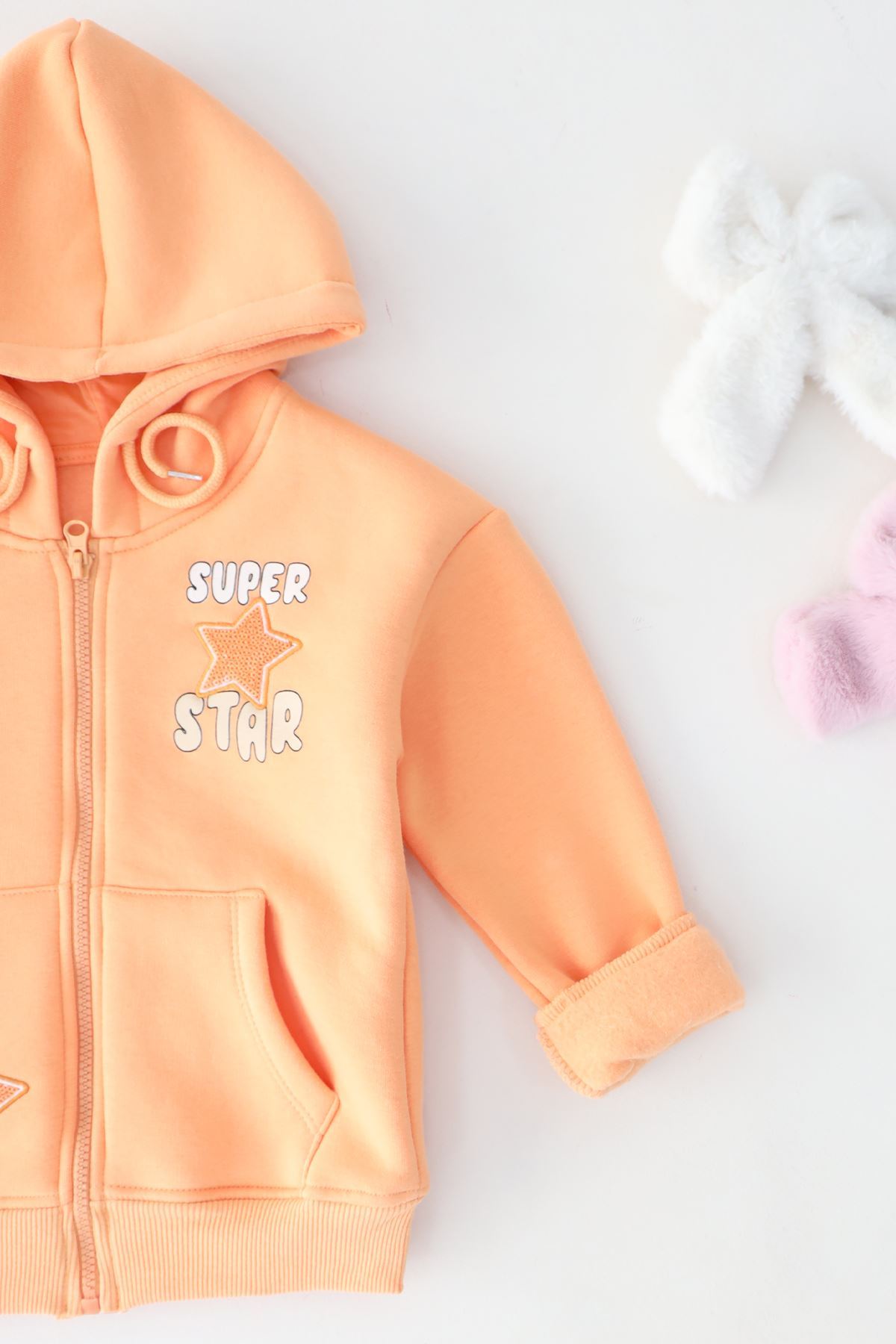 5-8 Yaş Çocuk Sweat Oranj - 6264345.1576.