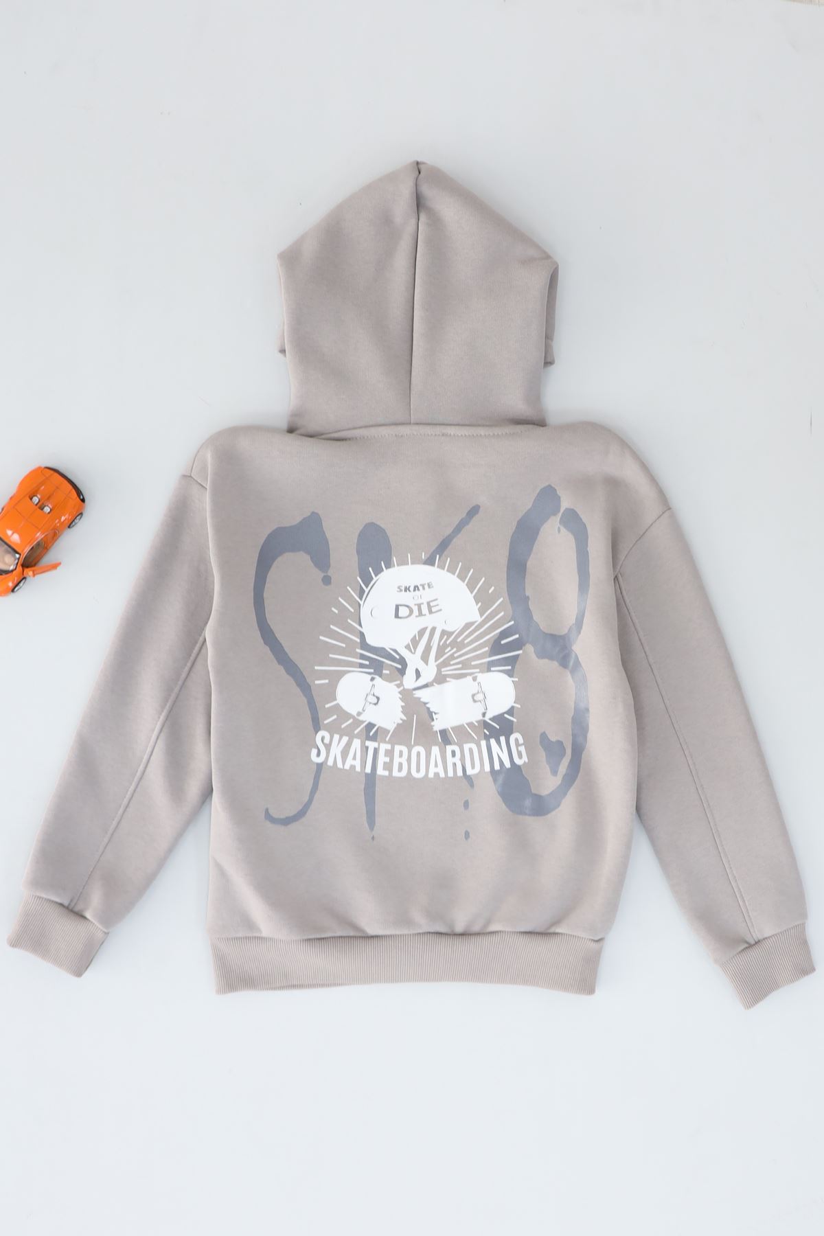 3 İplik Şardonlu Sweat Boyalıgri - 3264226.1576.