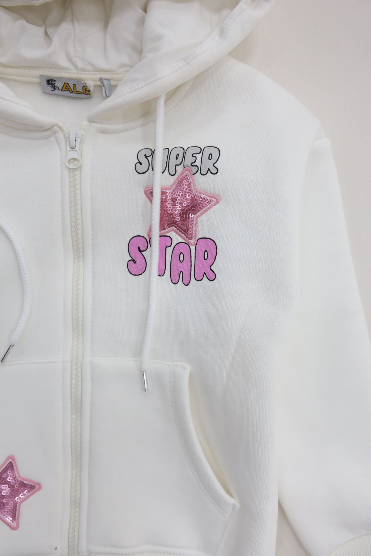 5-8 Yaş Çocuk Sweat Beyaz - 6264345.1576.