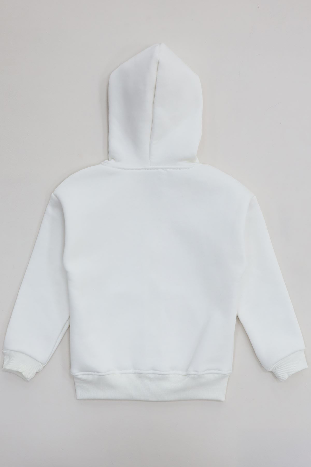5-8 Yaş Çocuk Sweat Beyaz - 6264345.1576.