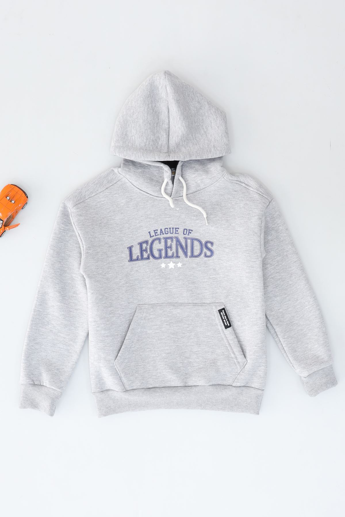 3 İplik Şardonlu Sweat Gri - 3264101.1576.