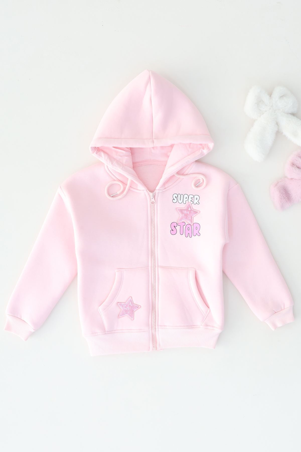 5-8 Yaş Çocuk Sweat Pudra - 6264345.1576.