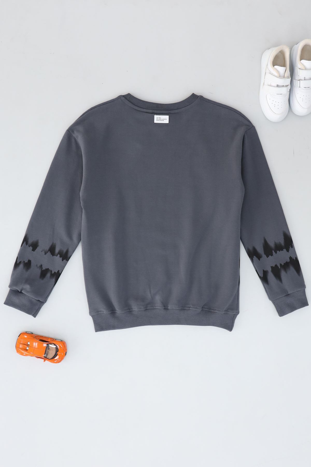 10-13 Yaş İki İplik Şardonlu Sweat Antrasit - 3264128.1576.