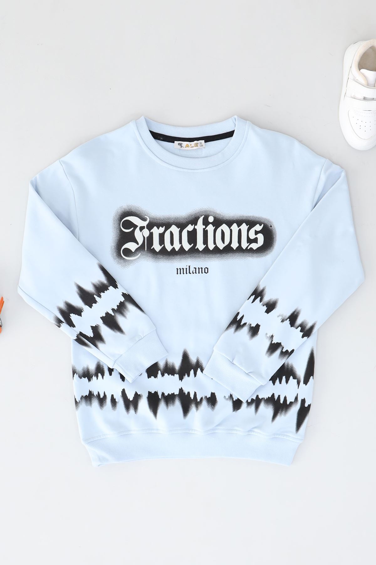 10-13 Yaş İki İplik Şardonlu Sweat Bebemavi - 3264128.1576.