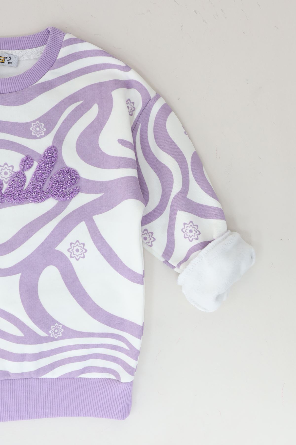 3-7 Yaş Çocuk Sweat Lila - 625413.1576.
