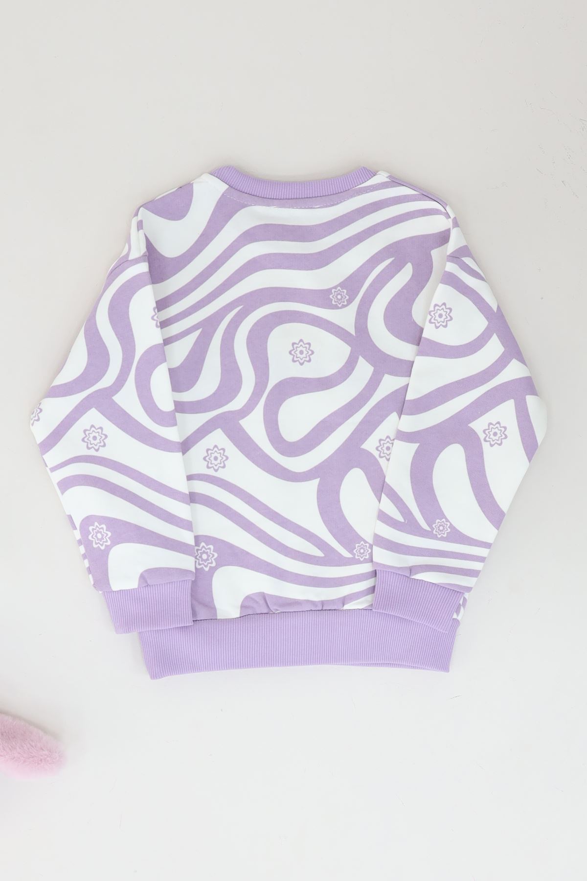 3-7 Yaş Çocuk Sweat Lila - 625413.1576.
