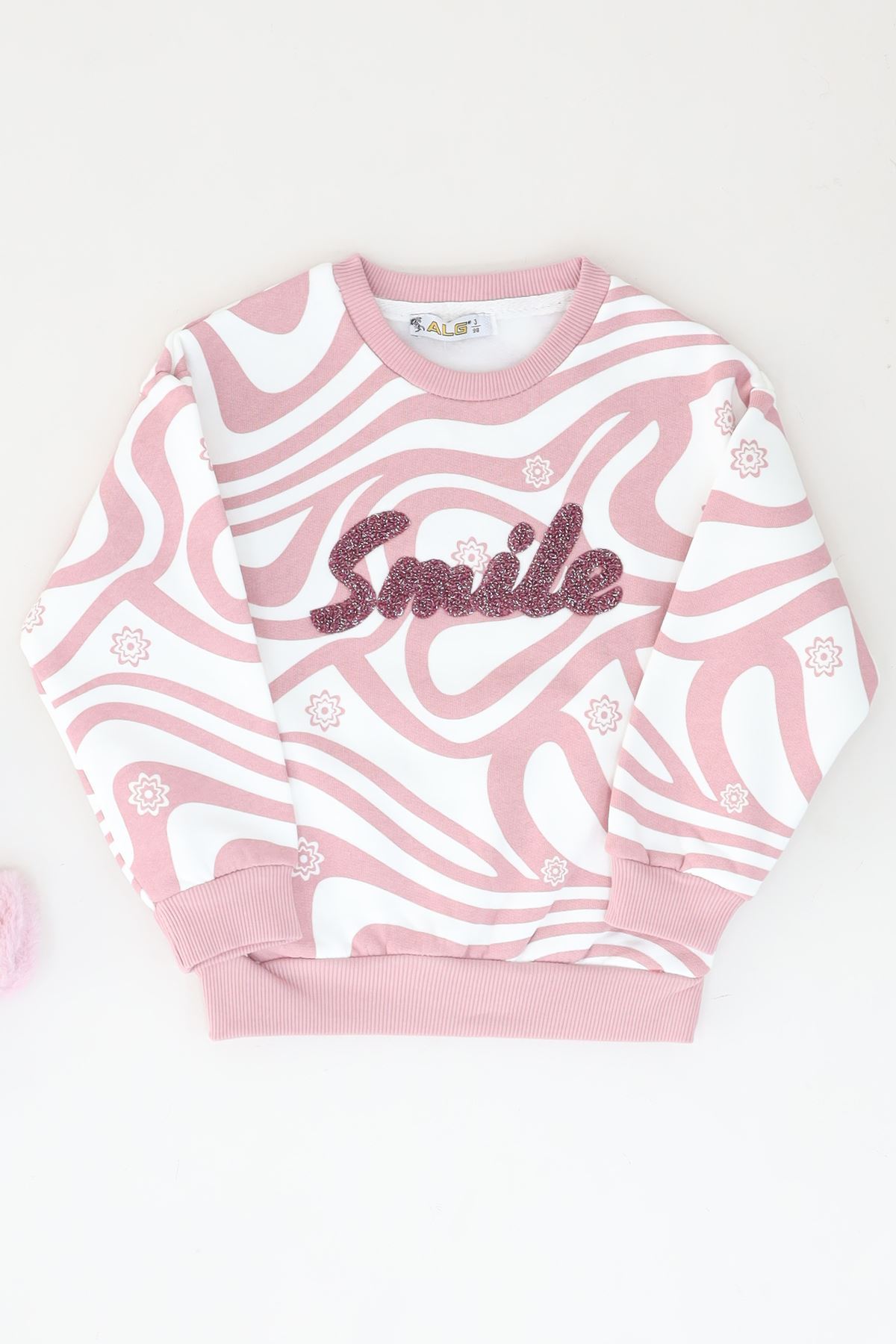 3-7 Yaş Çocuk Sweat Gülkurusu - 625413.1576.