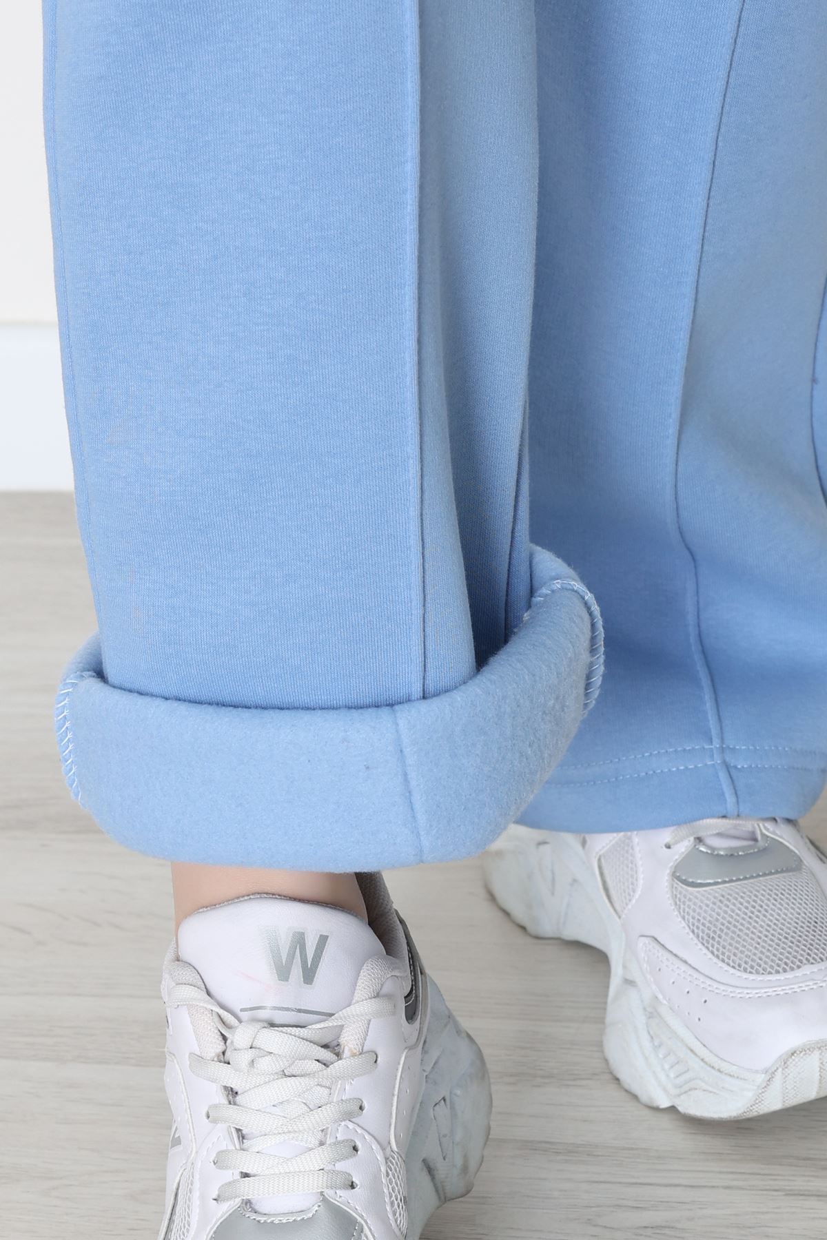 3 İplik Önü Çımalı Eşofman Altı Bebemavi - 42520.1878.