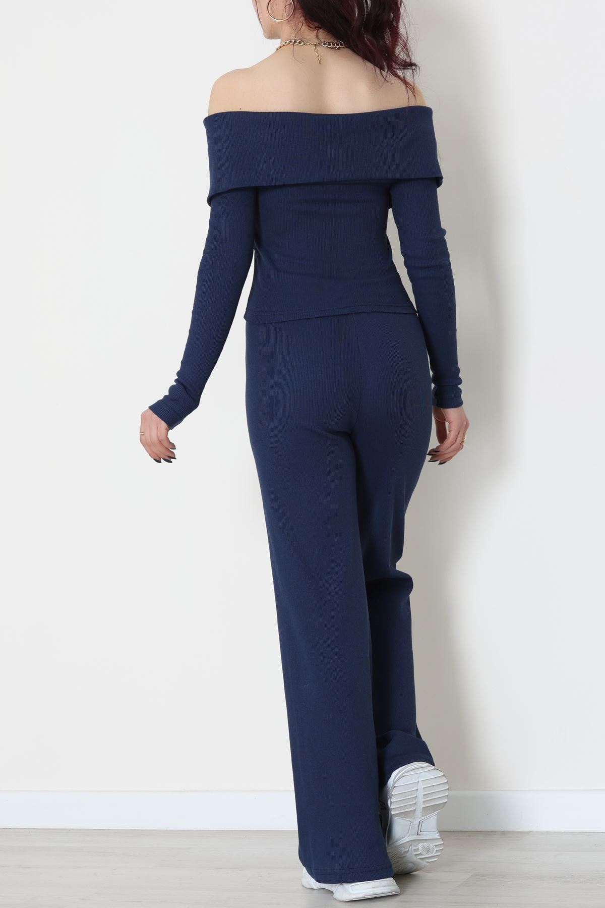 Madonna Yaka Likralı Kaşkorse İkili Takım Lacivert - 51089.1567.