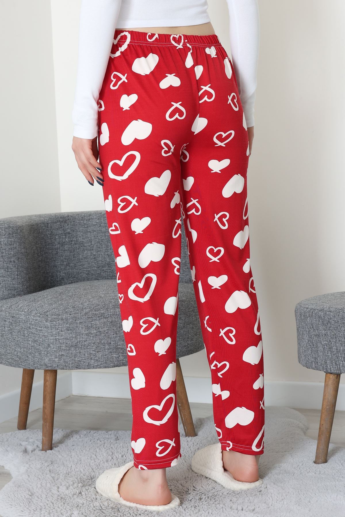 Milan Pijama Altı Kırmızıkalp - 52122.1567.