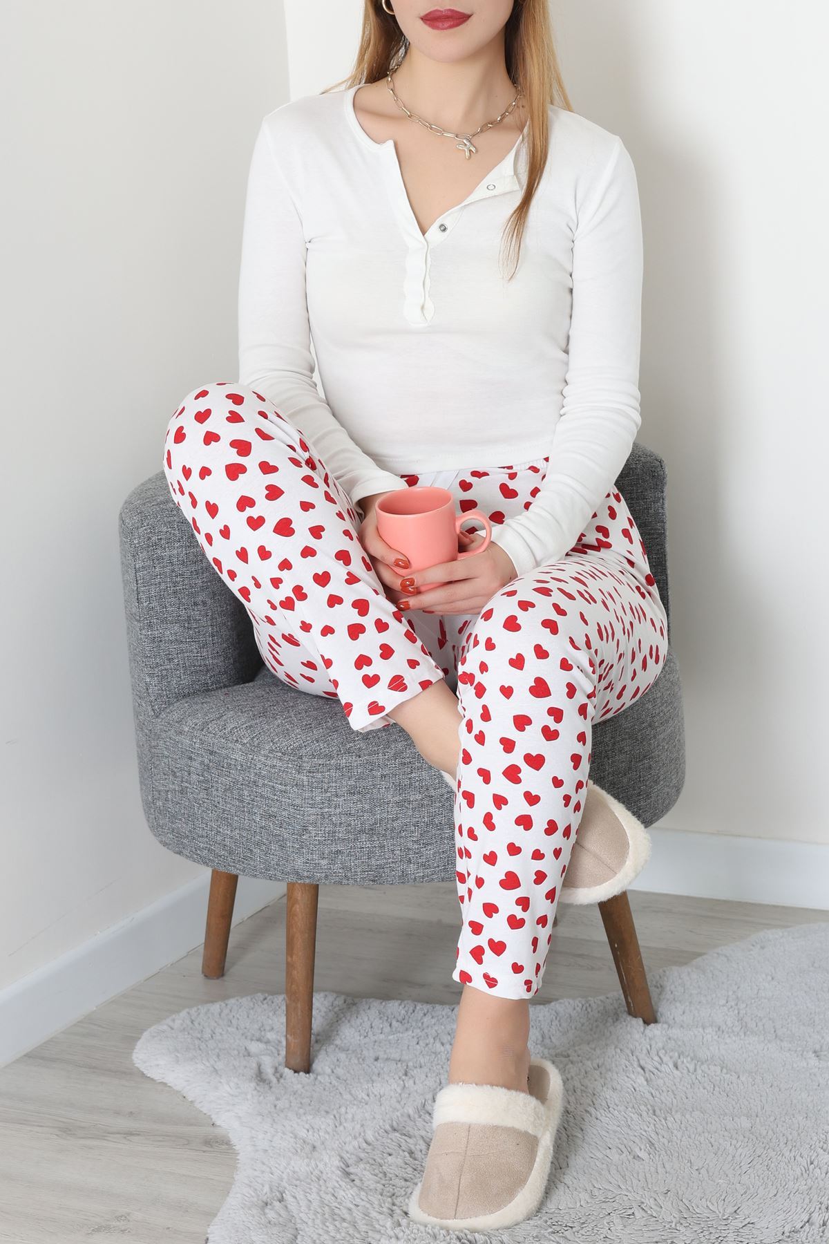 Süprem Pijama Altı Beyazkalp - 52125.1567.