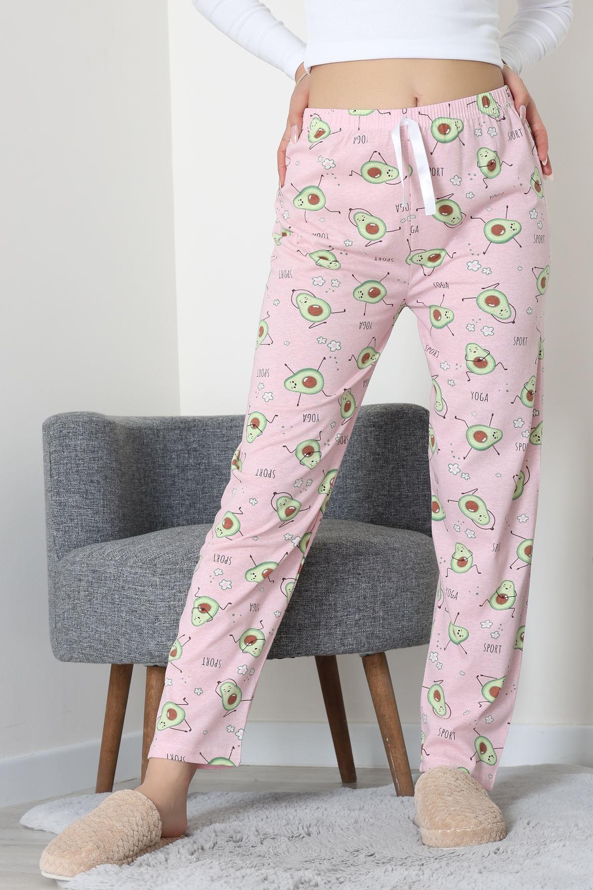 Süprem Pijama Altı Pembe - 52125.1567.