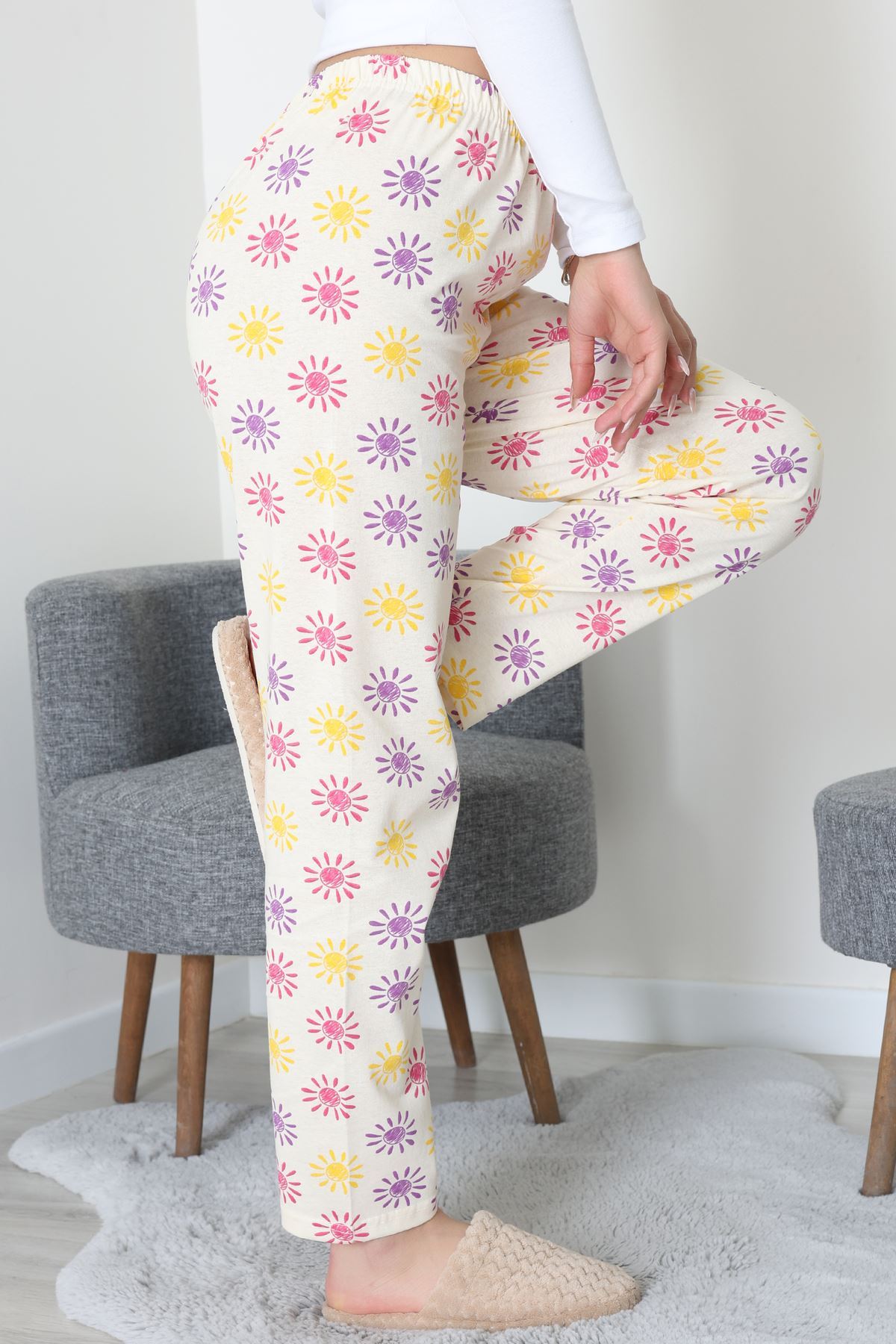 Süprem Pijama Altı Sarı - 52125.1567.