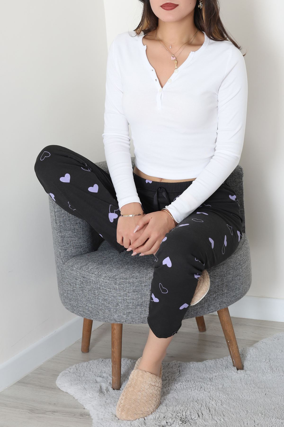 Süprem Pijama Altı Siyah - 52125.1567.