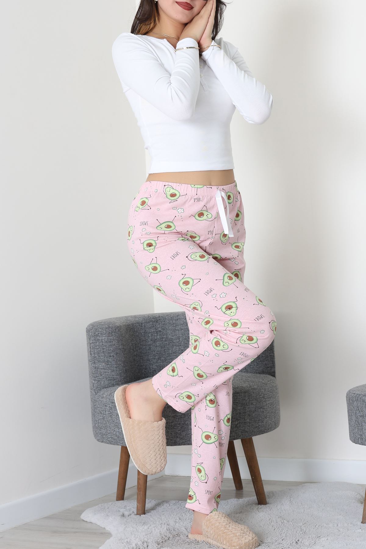 Süprem Pijama Altı Pembe - 52125.1567.