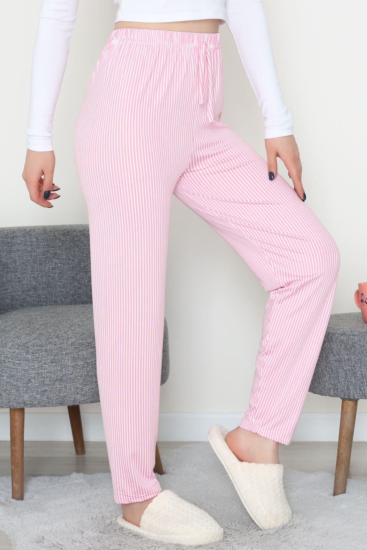 Milan Pijama Altı Pembeçizgili - 52122.1567.