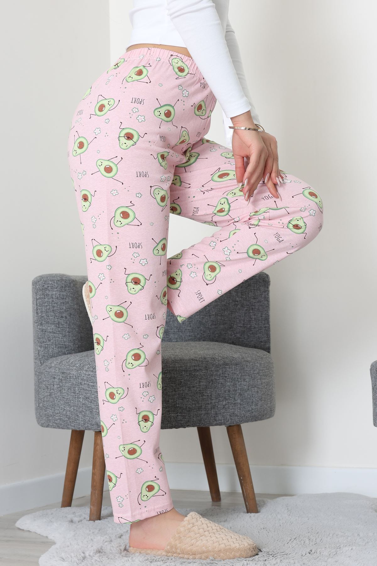 Süprem Pijama Altı Pembe - 52125.1567.