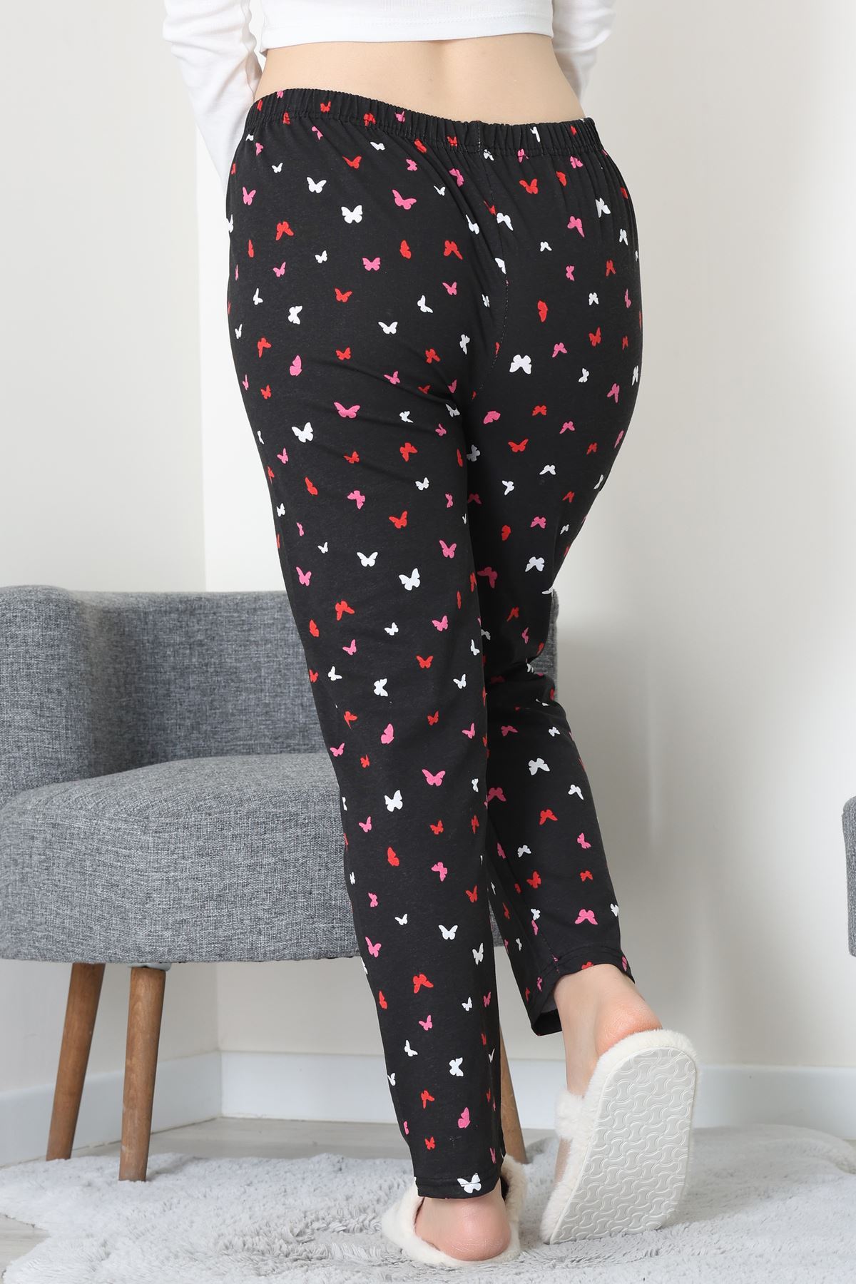 Süprem Pijama Altı Siyahkırmızı - 52125.1567.