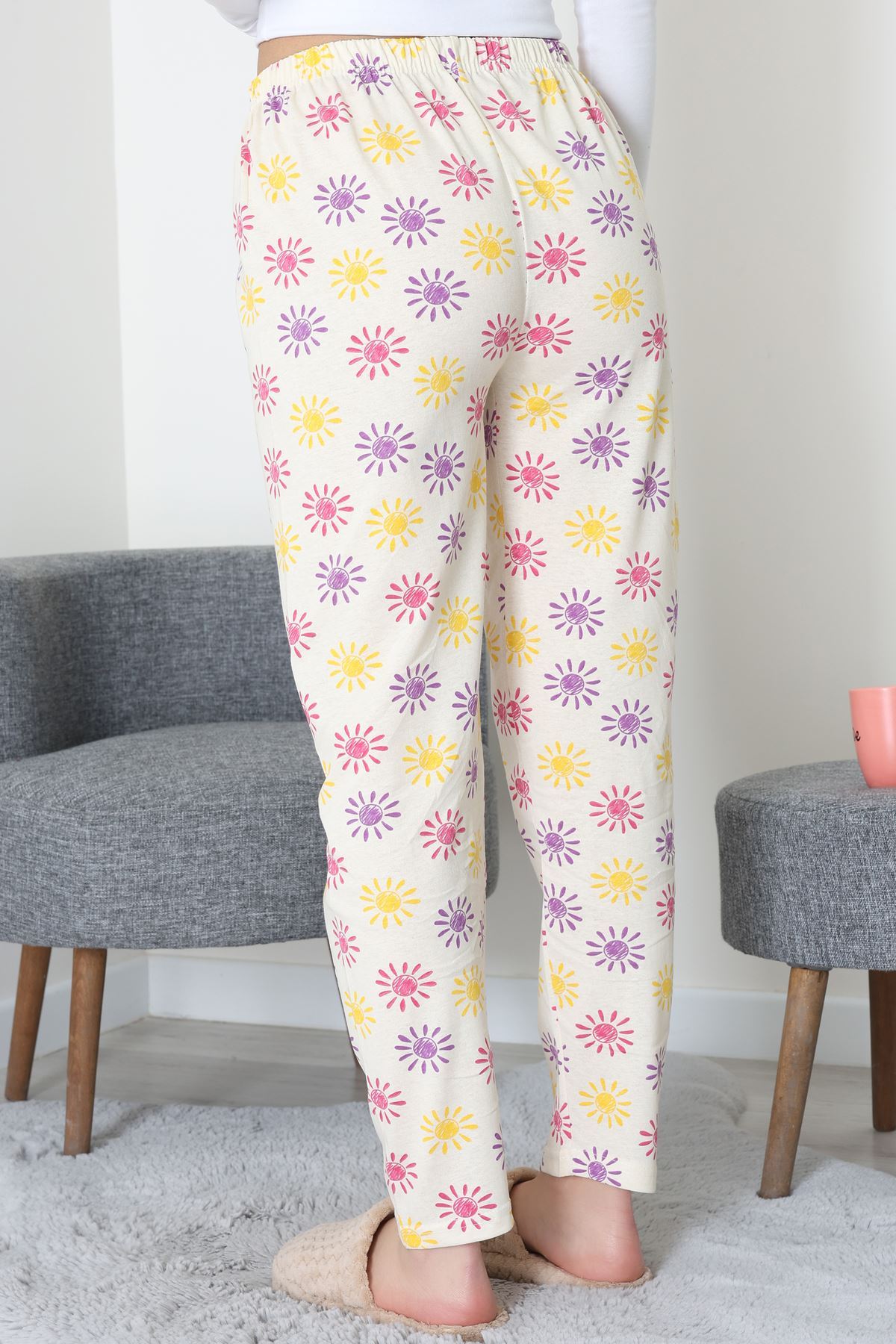 Süprem Pijama Altı Sarı - 52125.1567.