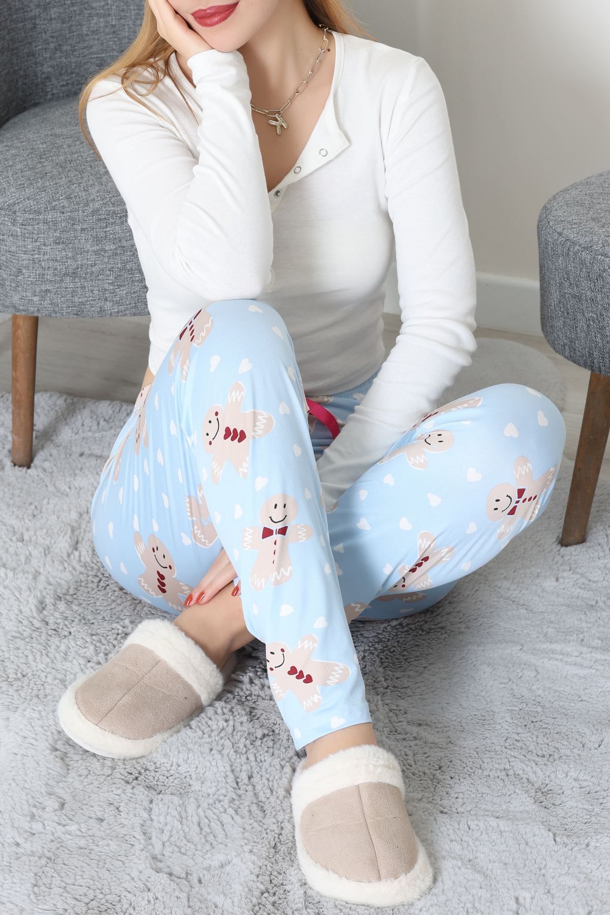 Milan Pijama Altı Mavi - 52122.1567.