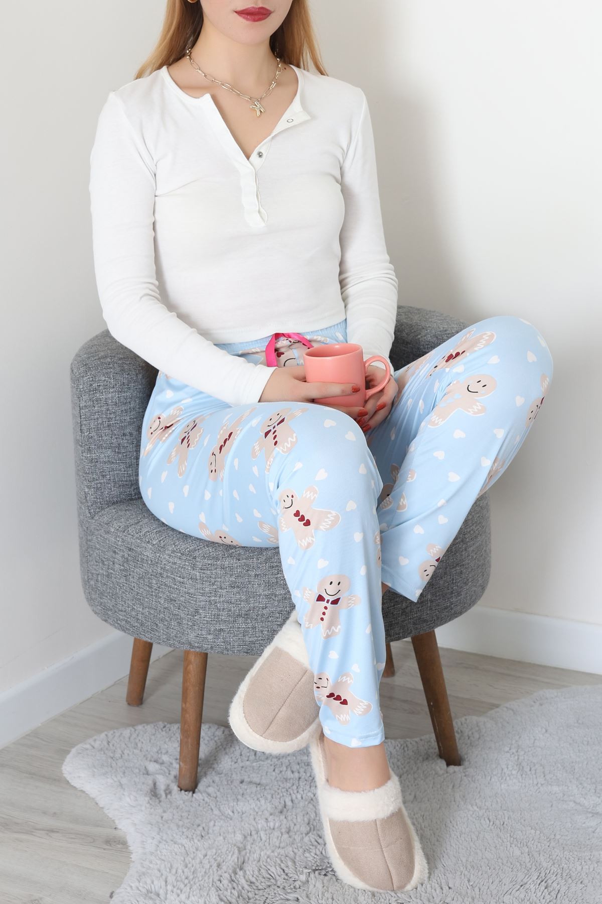 Milan Pijama Altı Mavi - 52122.1567.