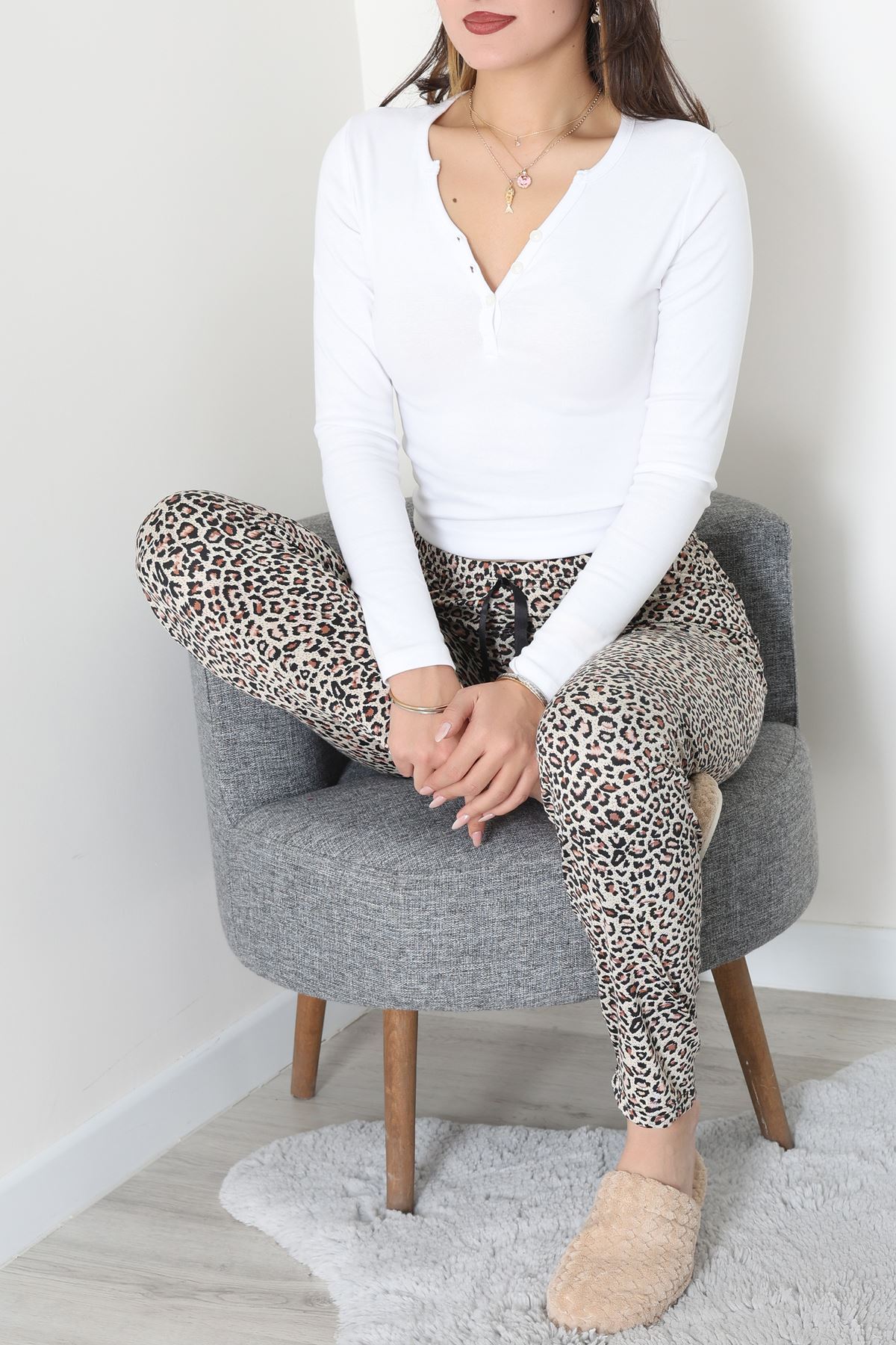 Milan Pijama Altı Leopar - 52122.1567.