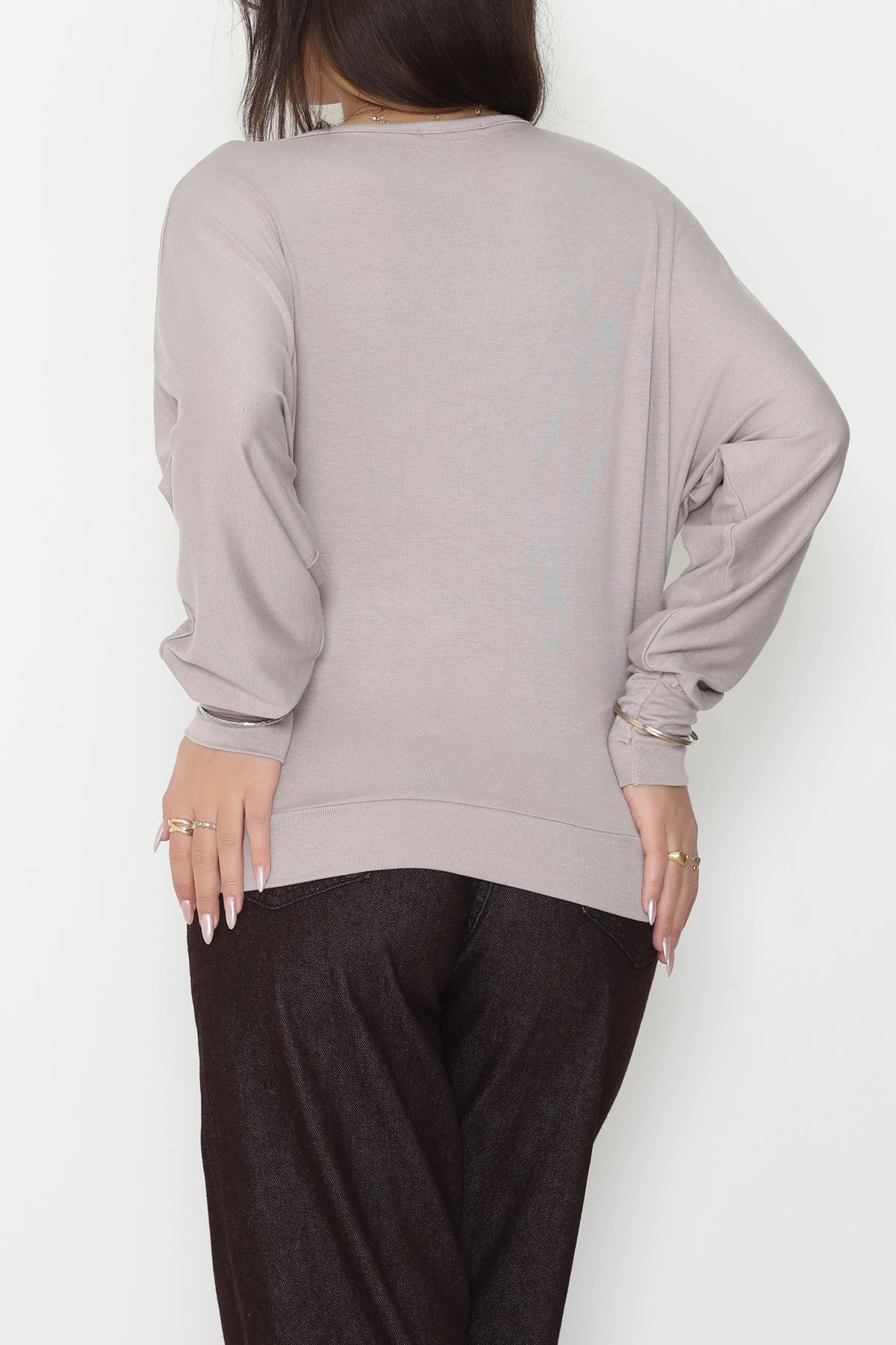 Yarasa Kol Salaş Bluz Taş - 31740.2115.