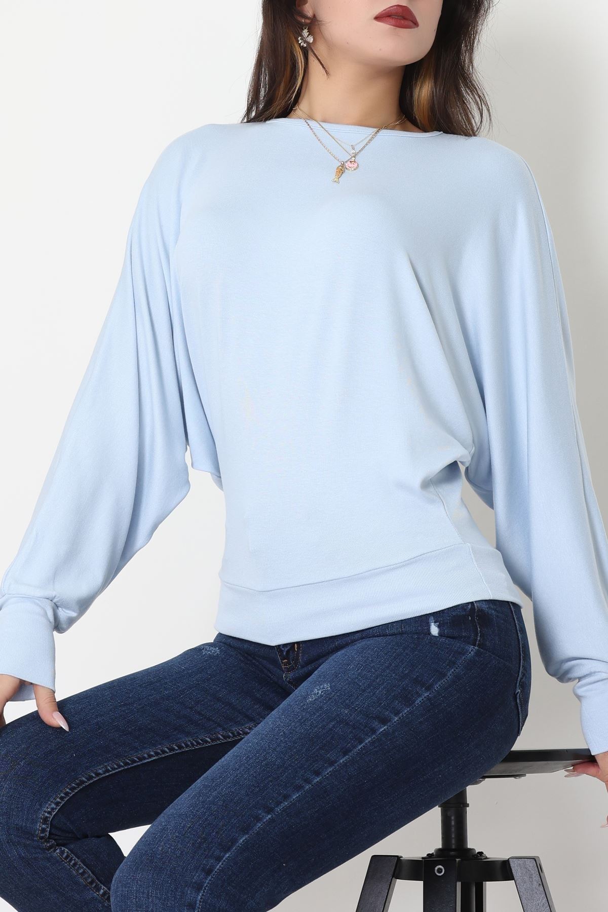 Yarasa Kol Salaş Bluz Bebemavi - 31740.2115.