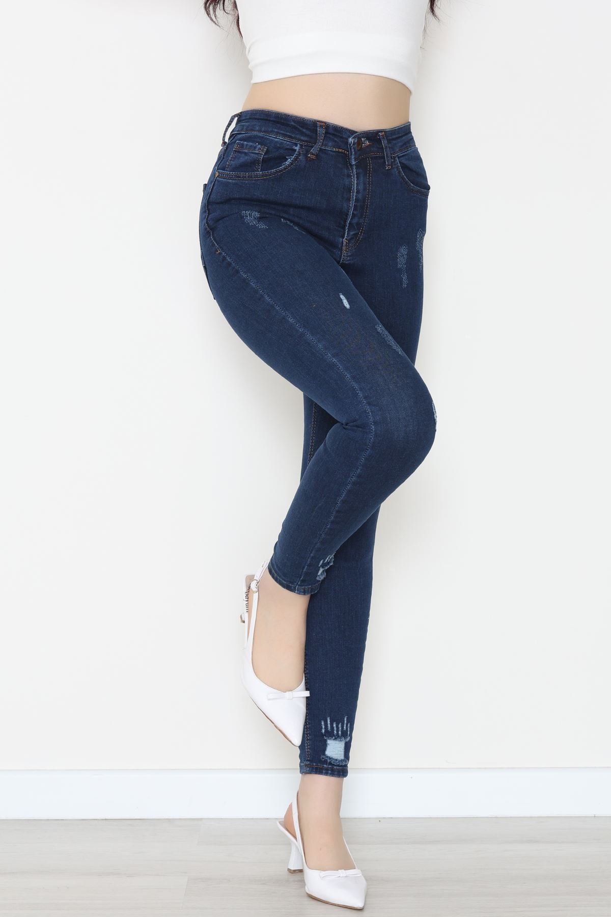 Dar Paça Kot Pantolon Koyumavi - 42701.2121.