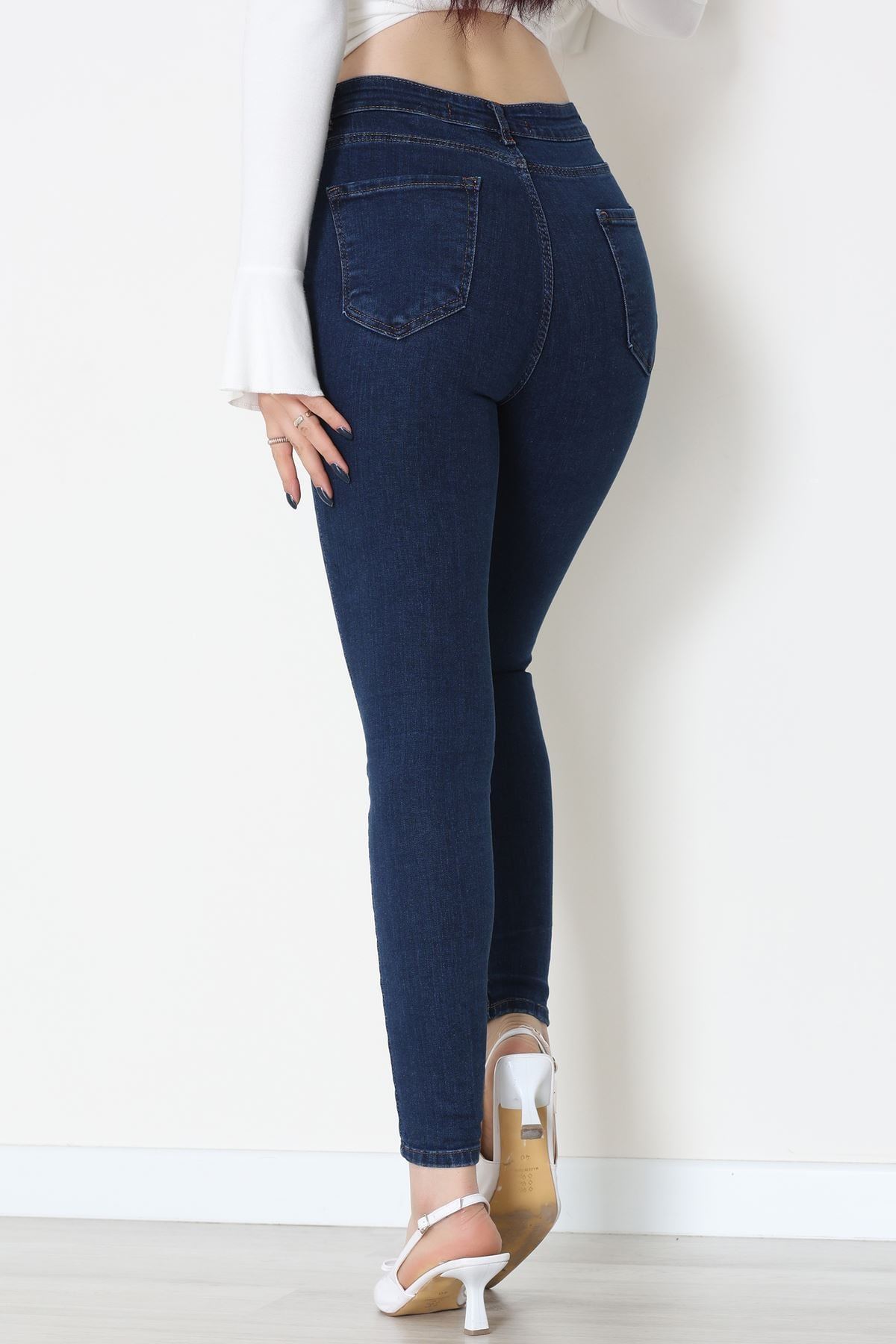 Dar Paça Kot Pantolon Koyumavi - 42701.2121.