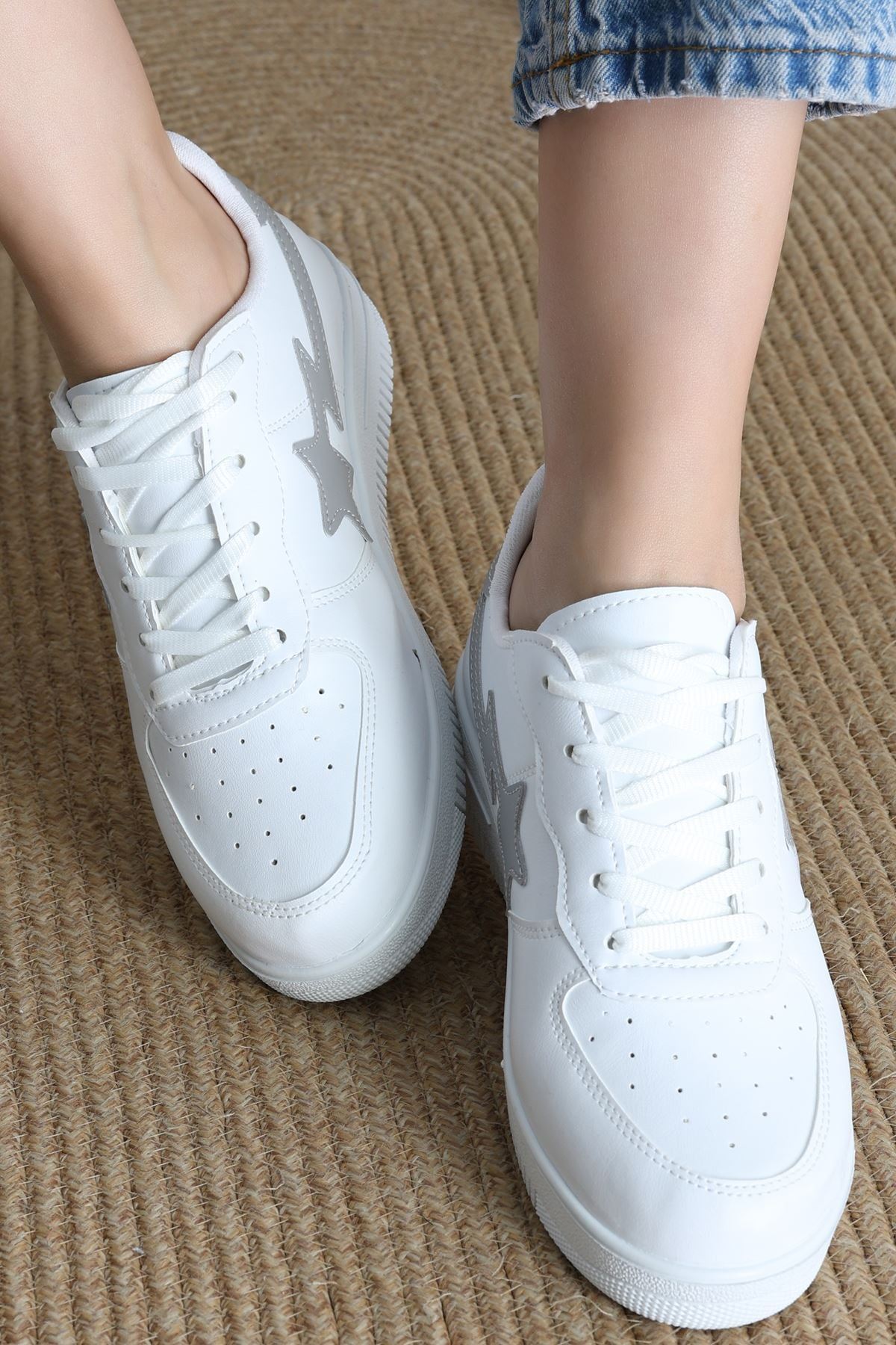 Günlük Ayakkabı Beyazgri - 12149.264.